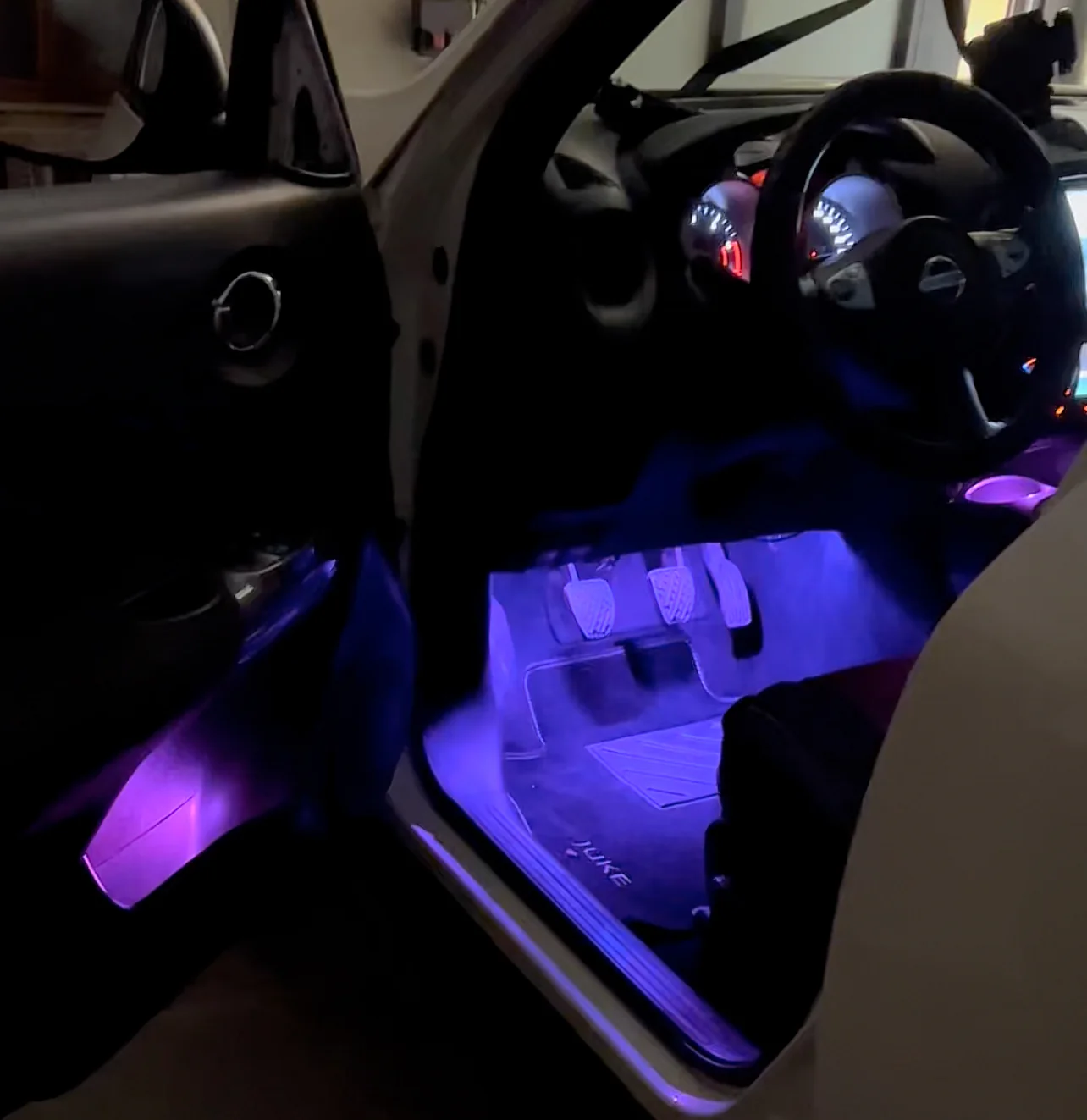 Ambient Light per Nissan Juke, Universale, Luci Ambiente con Comando da App, RGB Led, Led Dinamico - Image 3