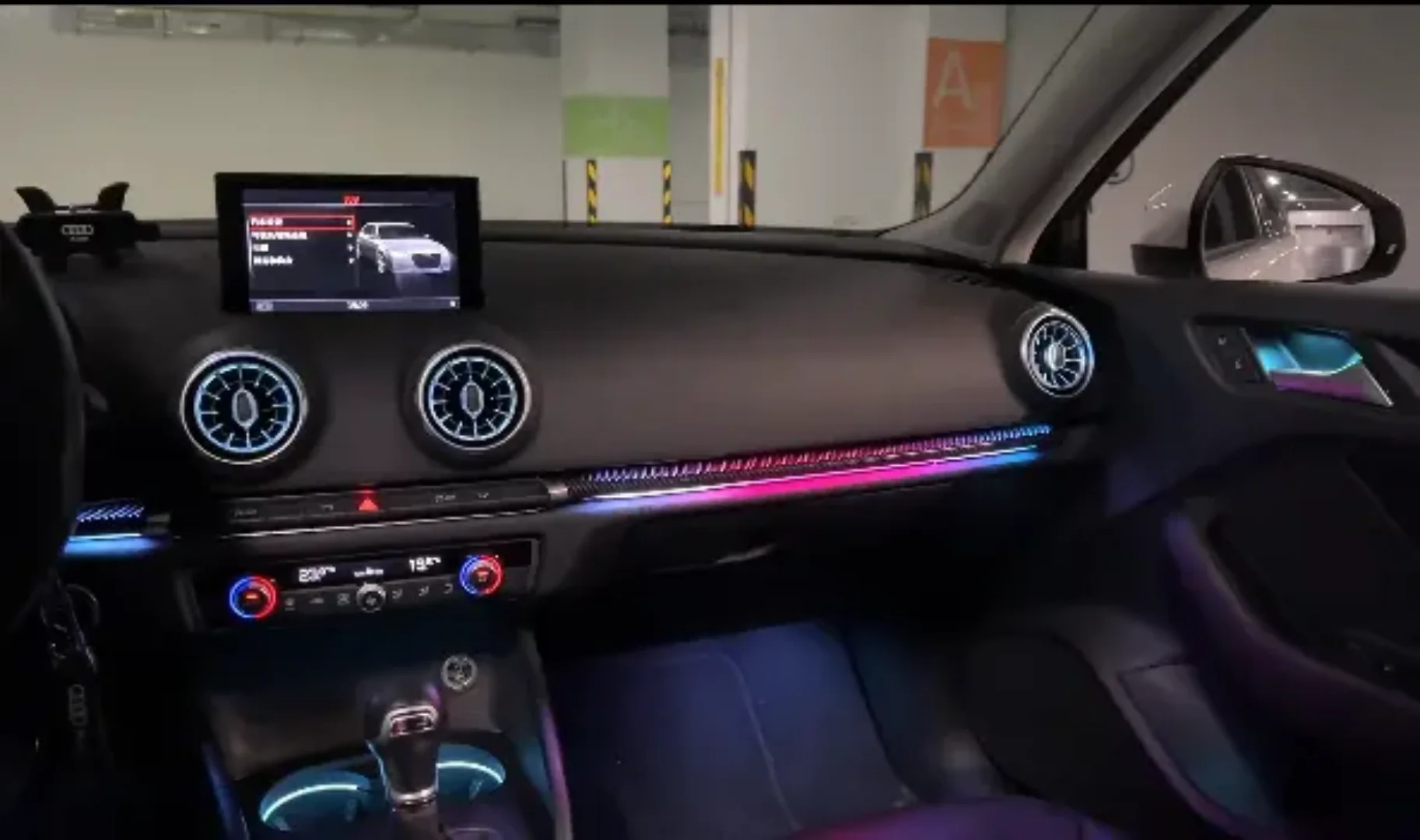 Ambient Light per Audi A3, S3, RS3 (2013-2020), 64 Colori RGB - Image 2