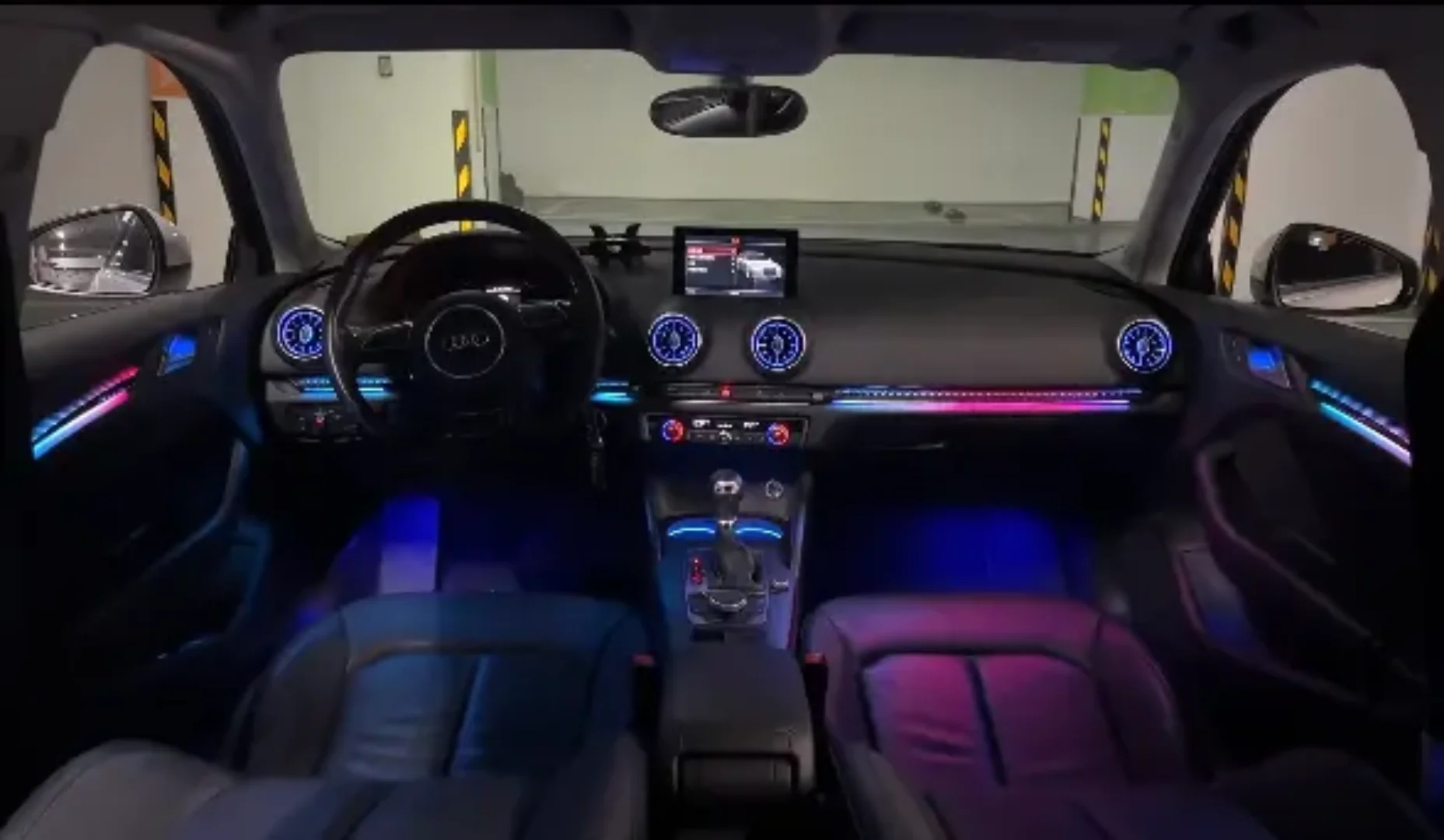 Ambient Light per Audi A3, S3, RS3 (2013-2020), 64 Colori RGB - Image 3