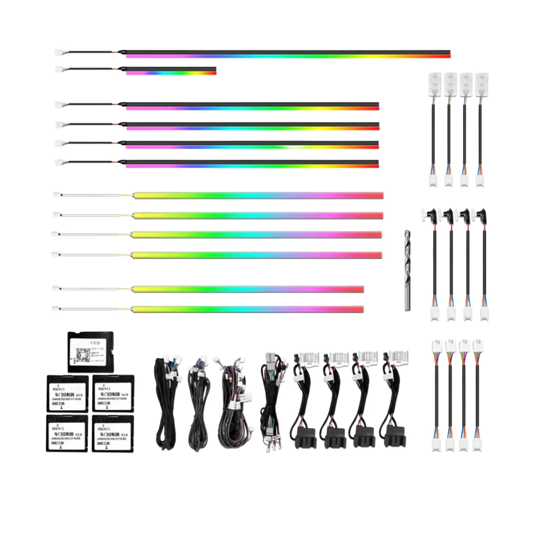 Ambient Light per Audi Q7 (2020-2025), 64 Colori RGB - Image 5