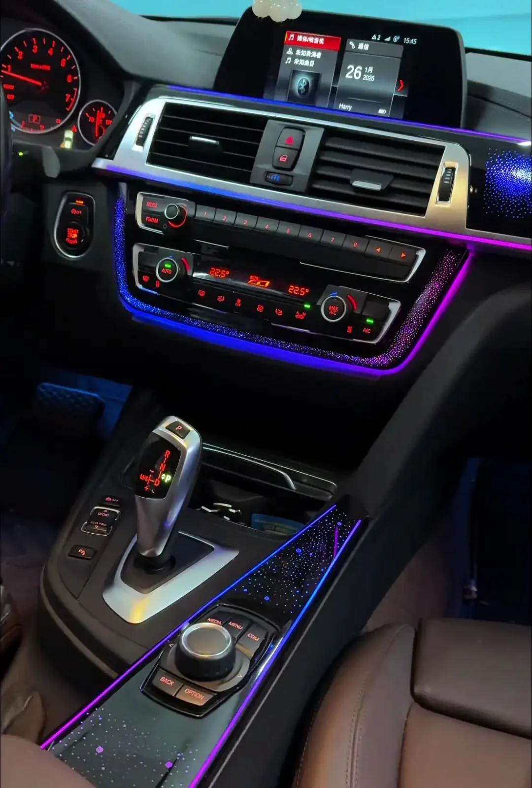 Ambient Light per BMW Serie 3/4 F30, F34 (2013-2019), 64 Colori RGB - Image 6