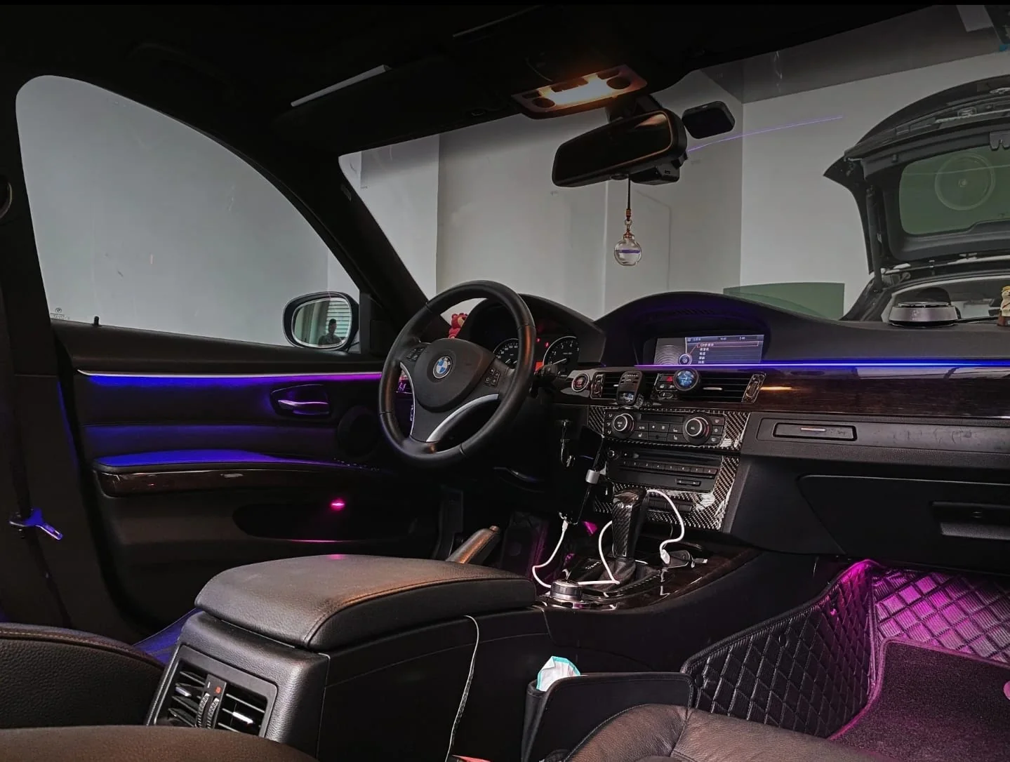 Ambient Light per BMW Serie 3 E90, E91 (2005-2013), 256 Colori RGB - Image 3