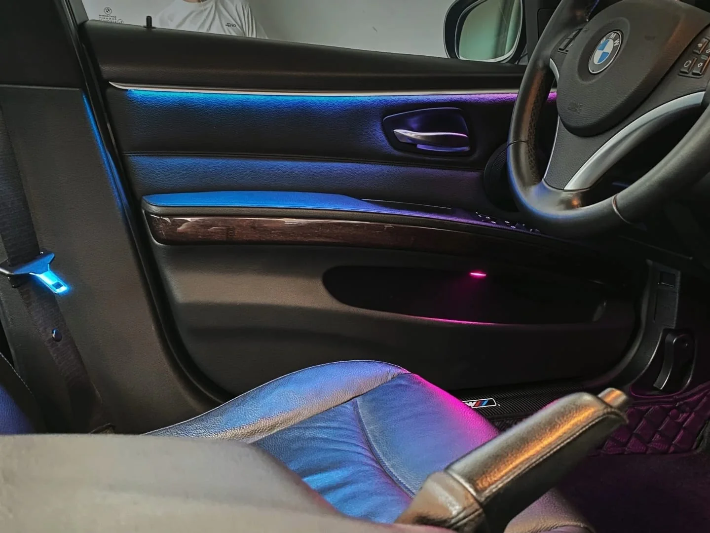 Ambient Light per BMW Serie 3 E90, E91 (2005-2013), 256 Colori RGB - Image 4