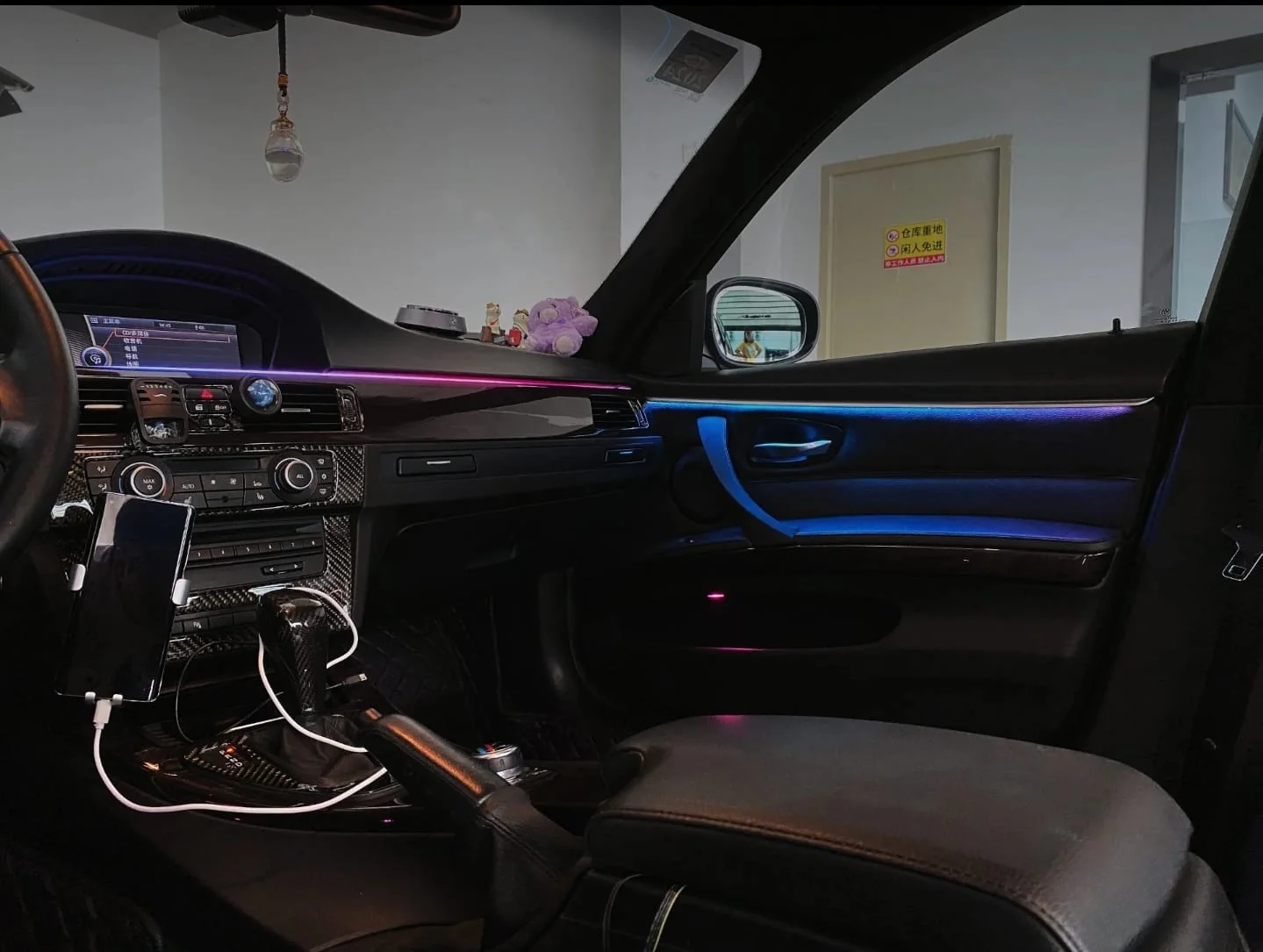 Ambient Light per BMW Serie 3 E90, E91 (2005-2013), 256 Colori RGB - Image 5