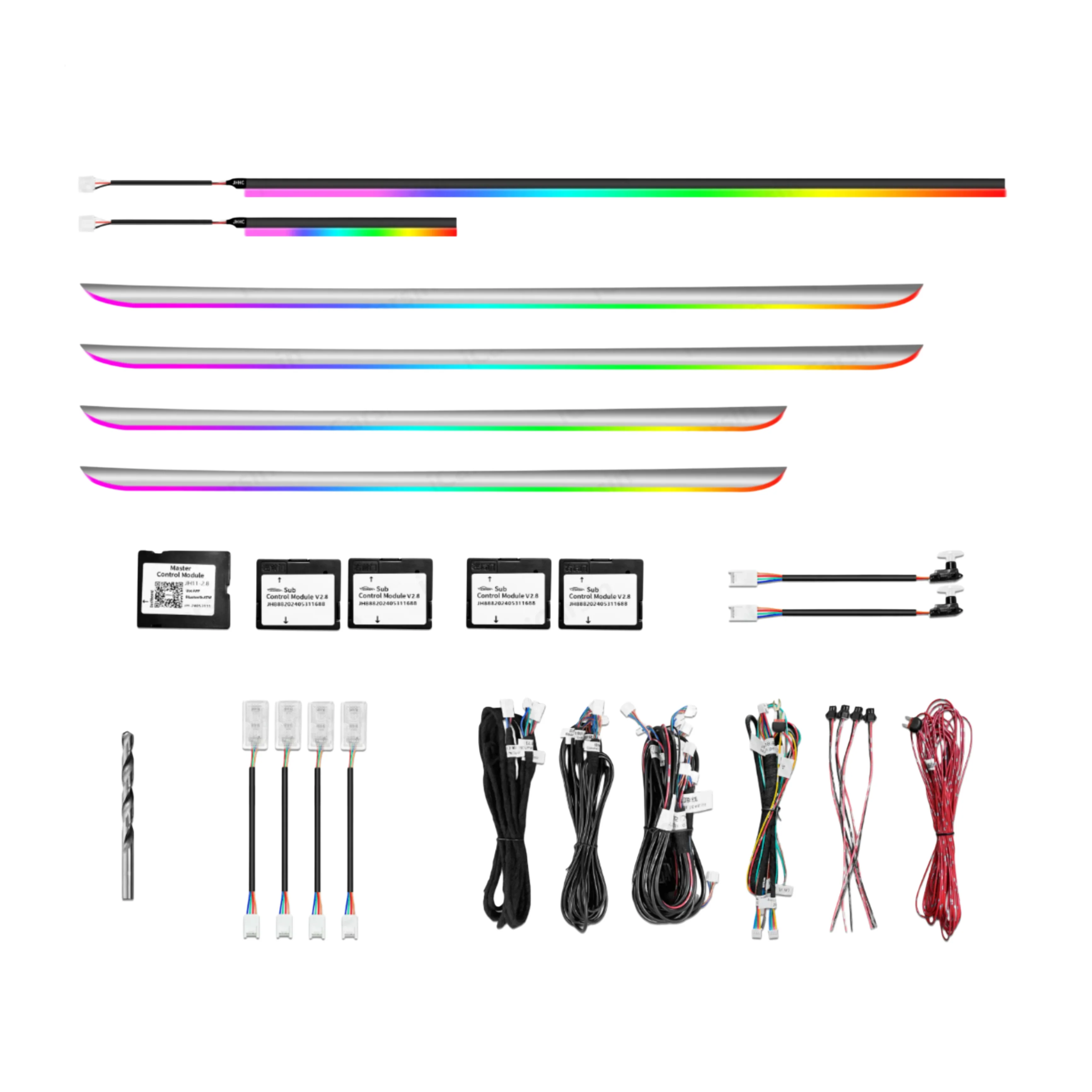 Ambient Light per BMW Serie 3 E90, E91 (2005-2013), 256 Colori RGB - Image 6