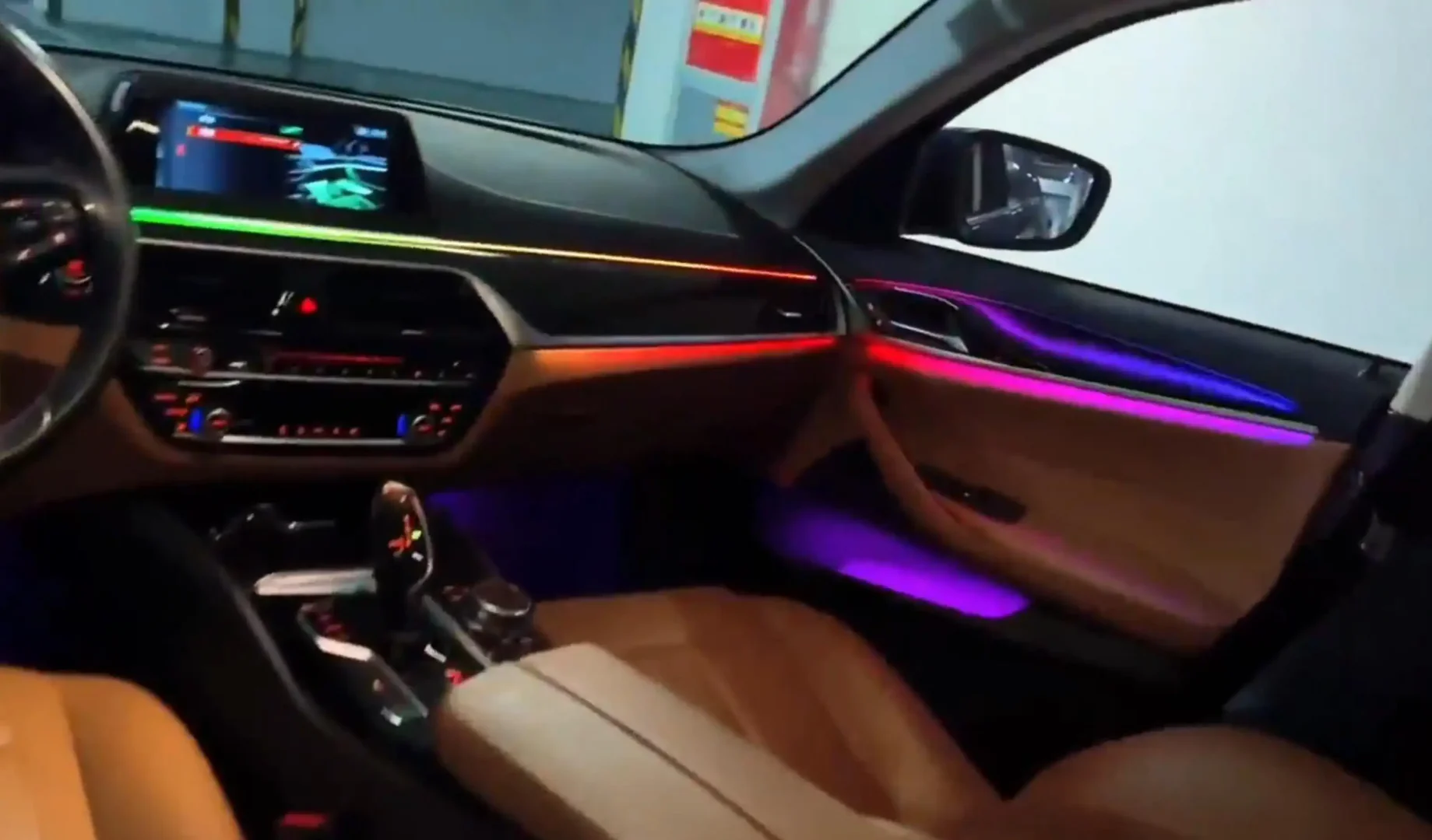 Ambient Light per BMW Serie 5 G30 (2017-2023), 64 Colori RGB - Image 4