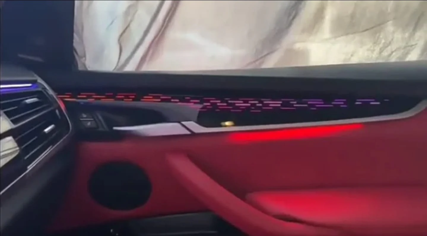 Ambient Light per BMW X5, X6, F15, F16 (2015-2019), 256 Colori RGB - Image 3