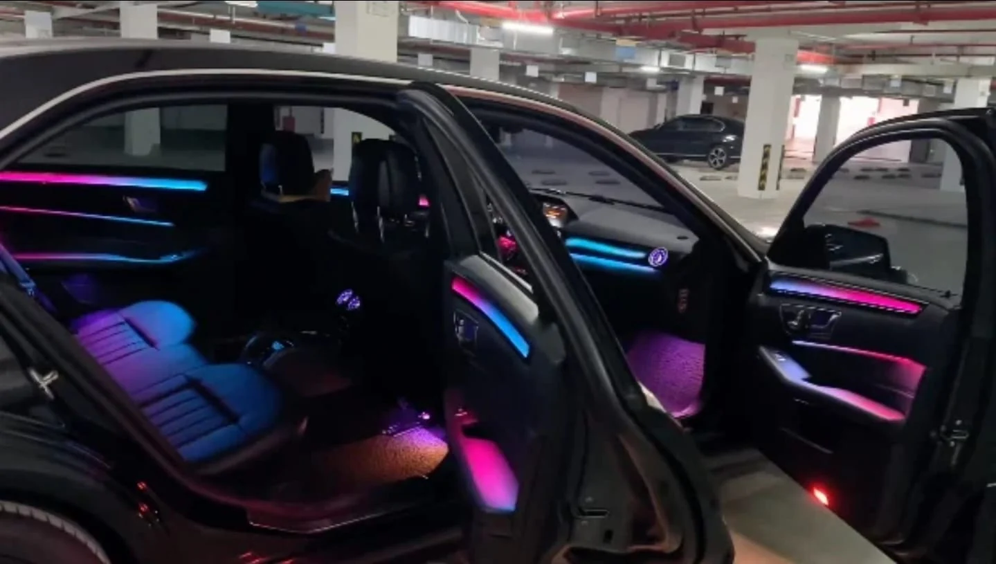 Ambient Light per Mercedes Benz Classe E W212, 256 Colori RGB - Image 3