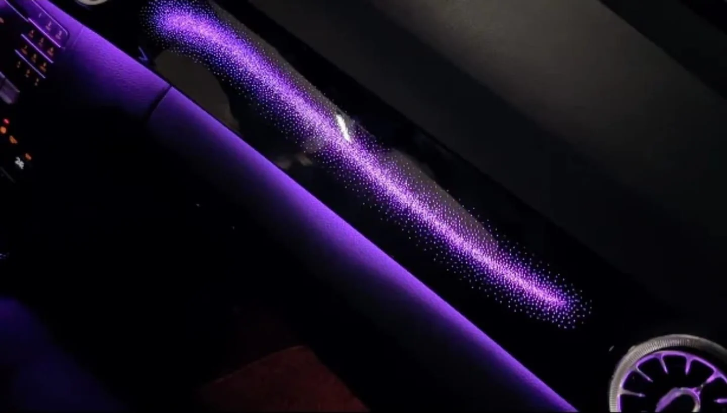 Ambient Light per Mercedes Benz Classe E W212, 256 Colori RGB - Image 4