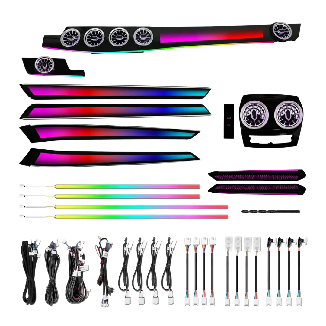 Ambient Light per Mercedes Benz Classe E W212, 256 Colori RGB - Image 5