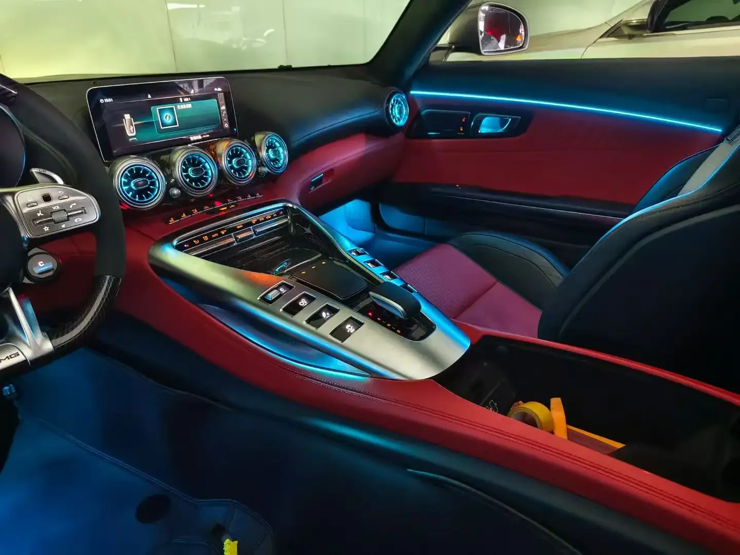 Ambient Light per Mercedes GT 43, 53, 63 (2015-2018), 64 Colori RGB - Image 2