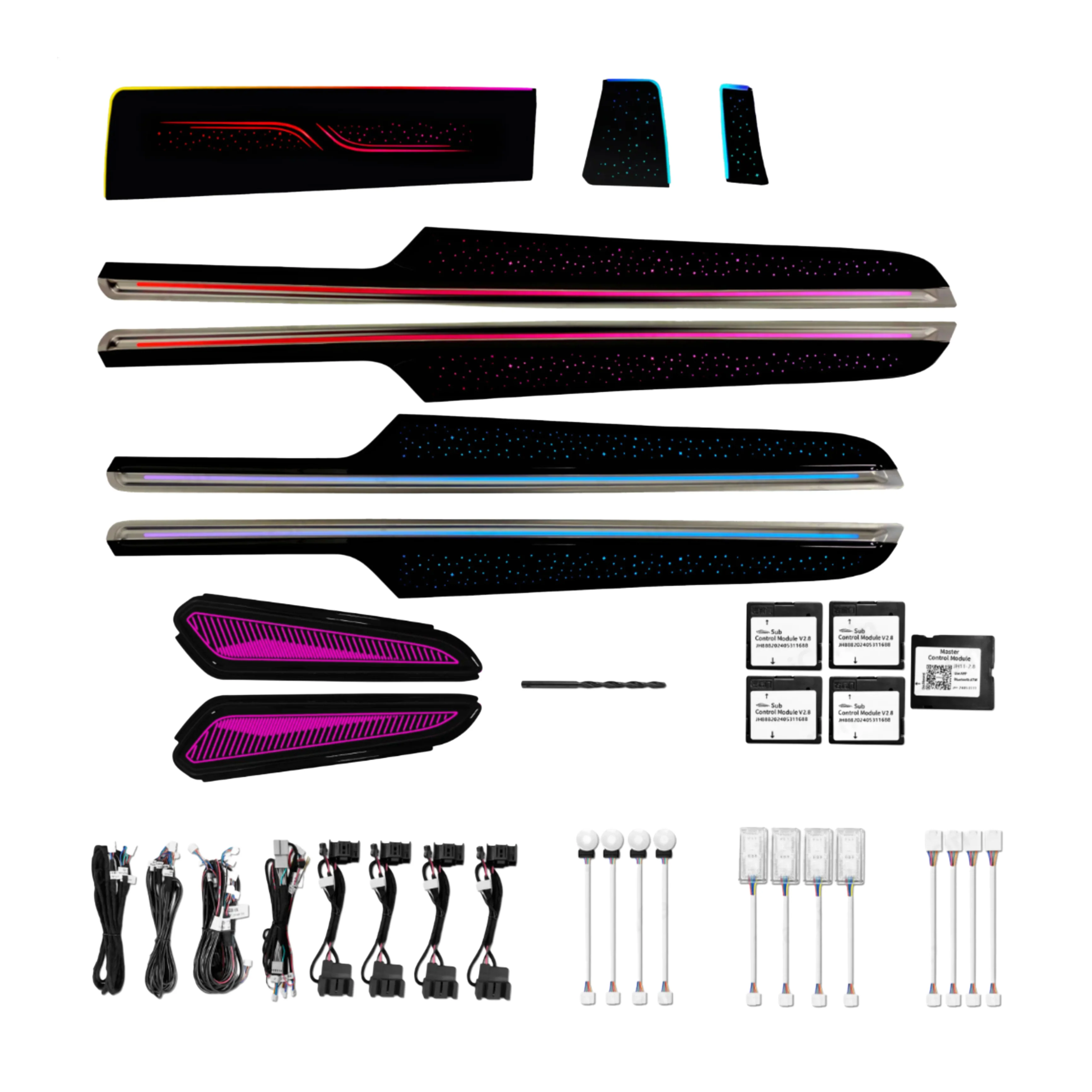 Ambient Light per Porsche Macan (2018+), 64 Colori RGB - Image 6