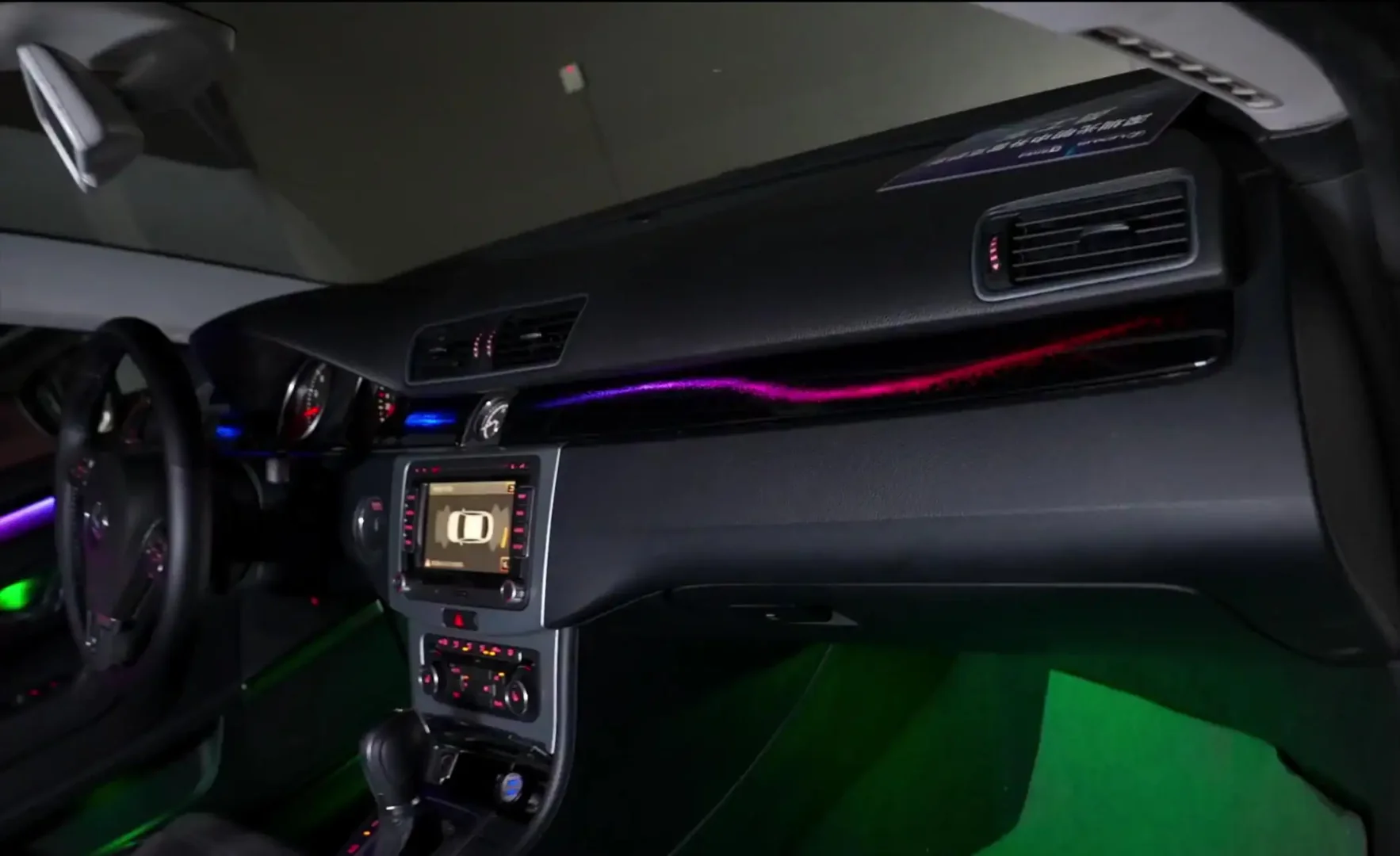 Ambient Light per Volkswagen CC Passat B7 (2011-2016), 64 Colori RGB - Image 5