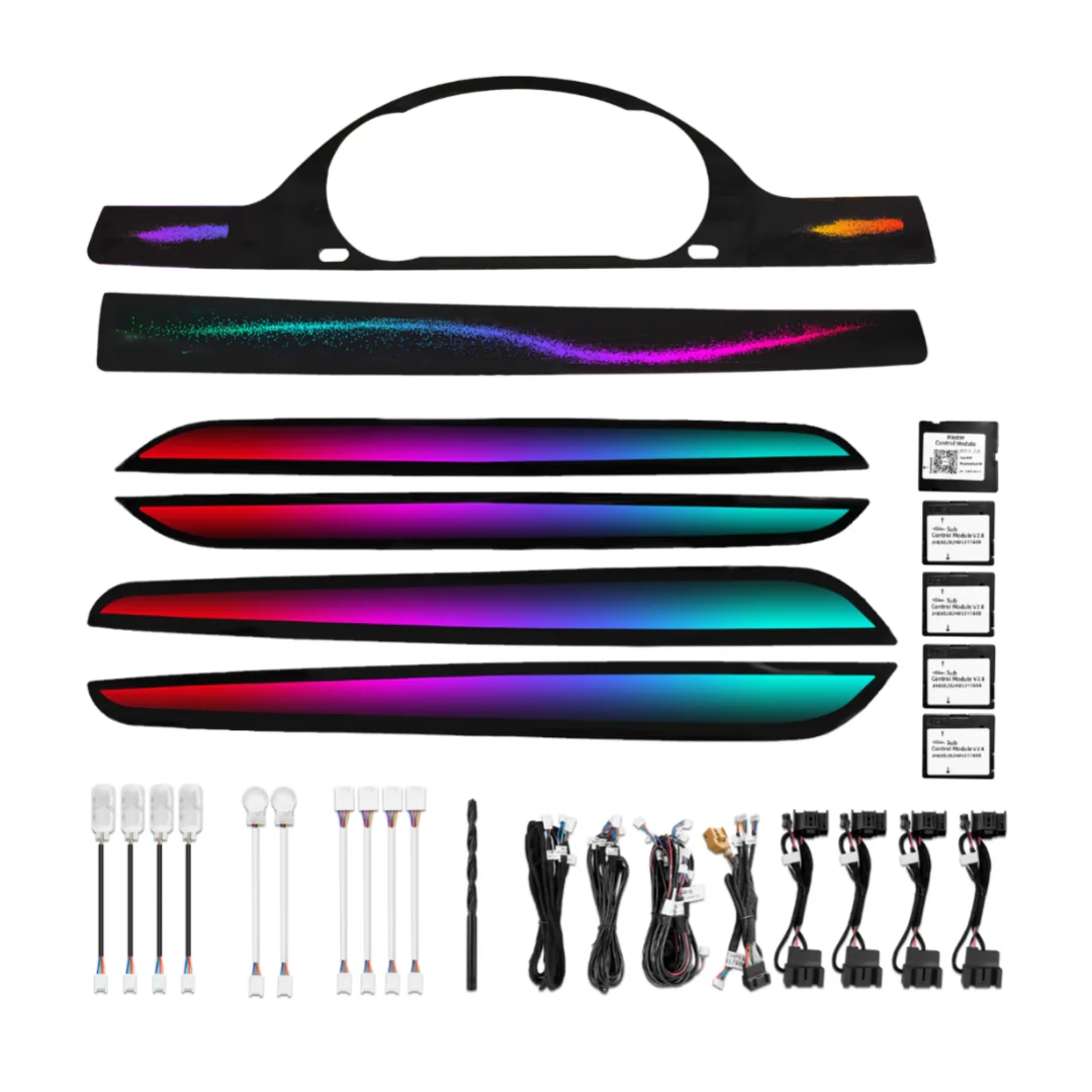 Ambient Light per Volkswagen CC Passat B7 (2011-2016), 64 Colori RGB - Image 7