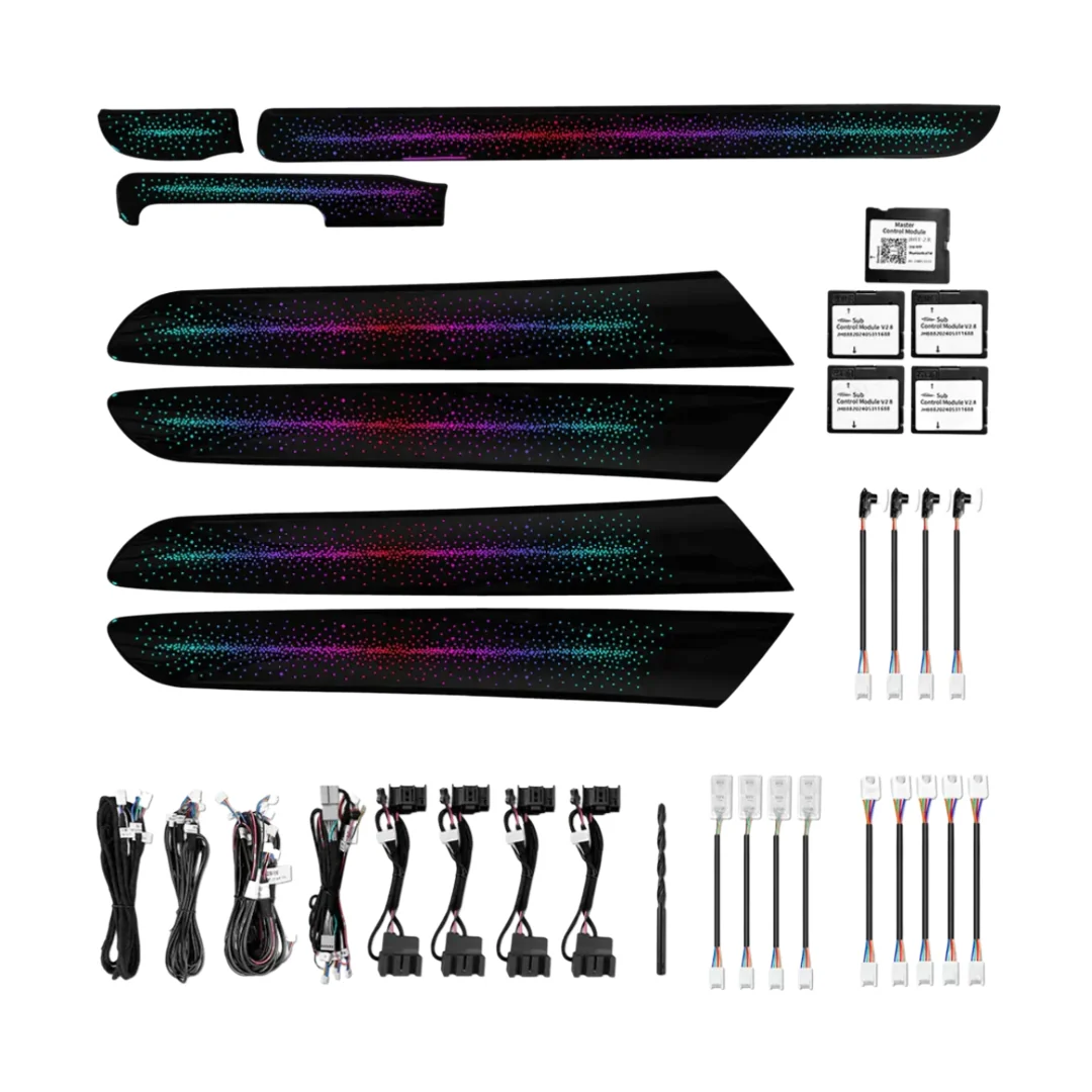 Ambient Light per Volkswagen Golf 6, VI (2008-2012), 64 Colori RGB - Image 6