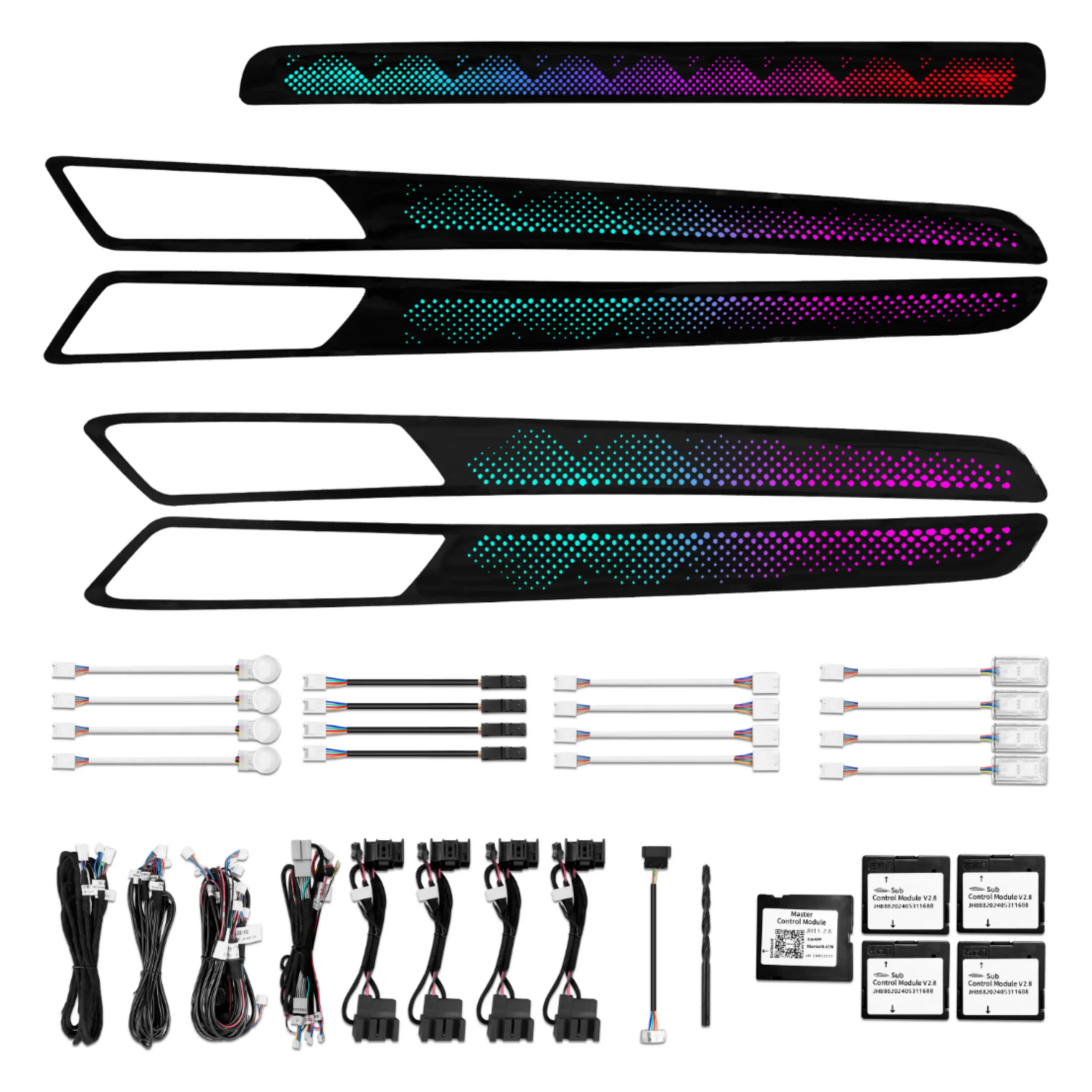 Ambient Light per Volkswagen Golf 7, 7.5 (2014-2021), 256 Colori RGB - Image 6