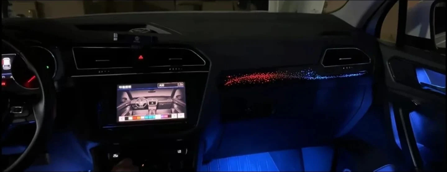 Ambient Light per Volkswagen Tiguan (2016-2023), 64 Colori RGB - Image 3