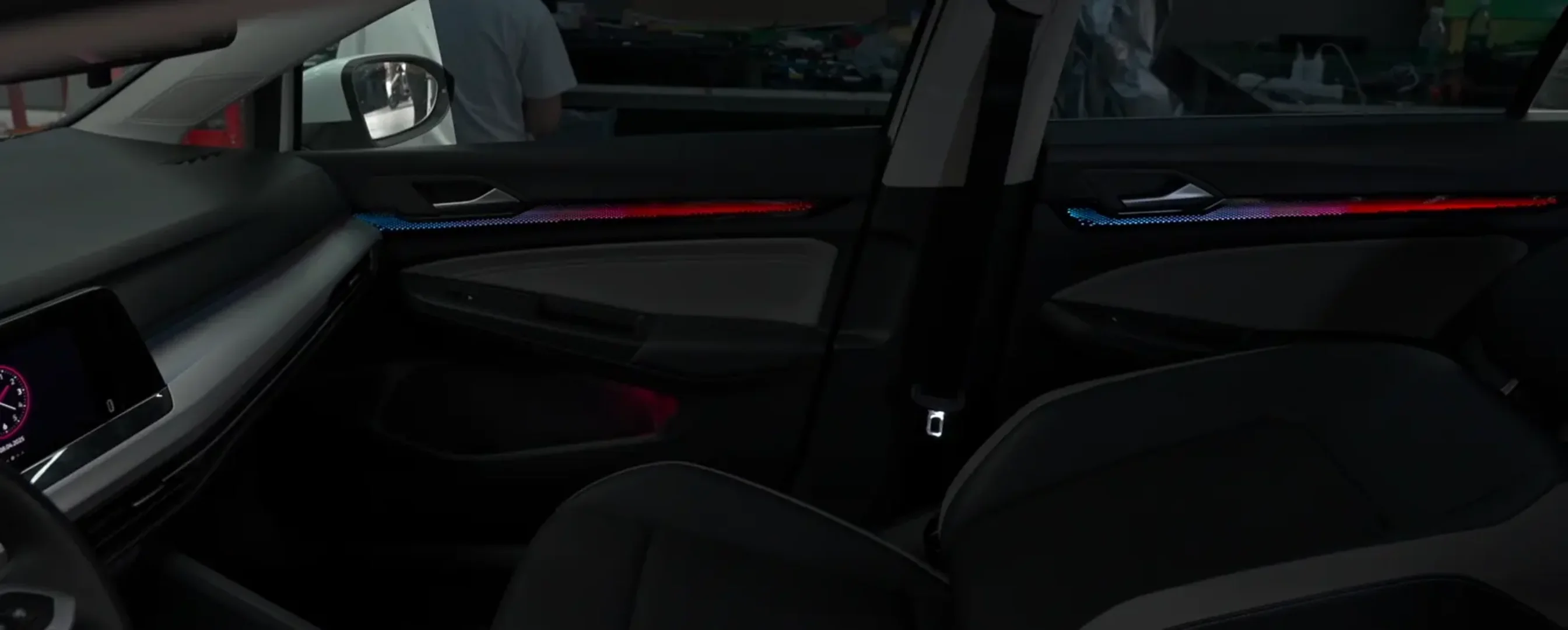 Ambient Light per Volkswagen VW Golf 8, Mk8 (2021+), 64 Colori RGB - Image 4