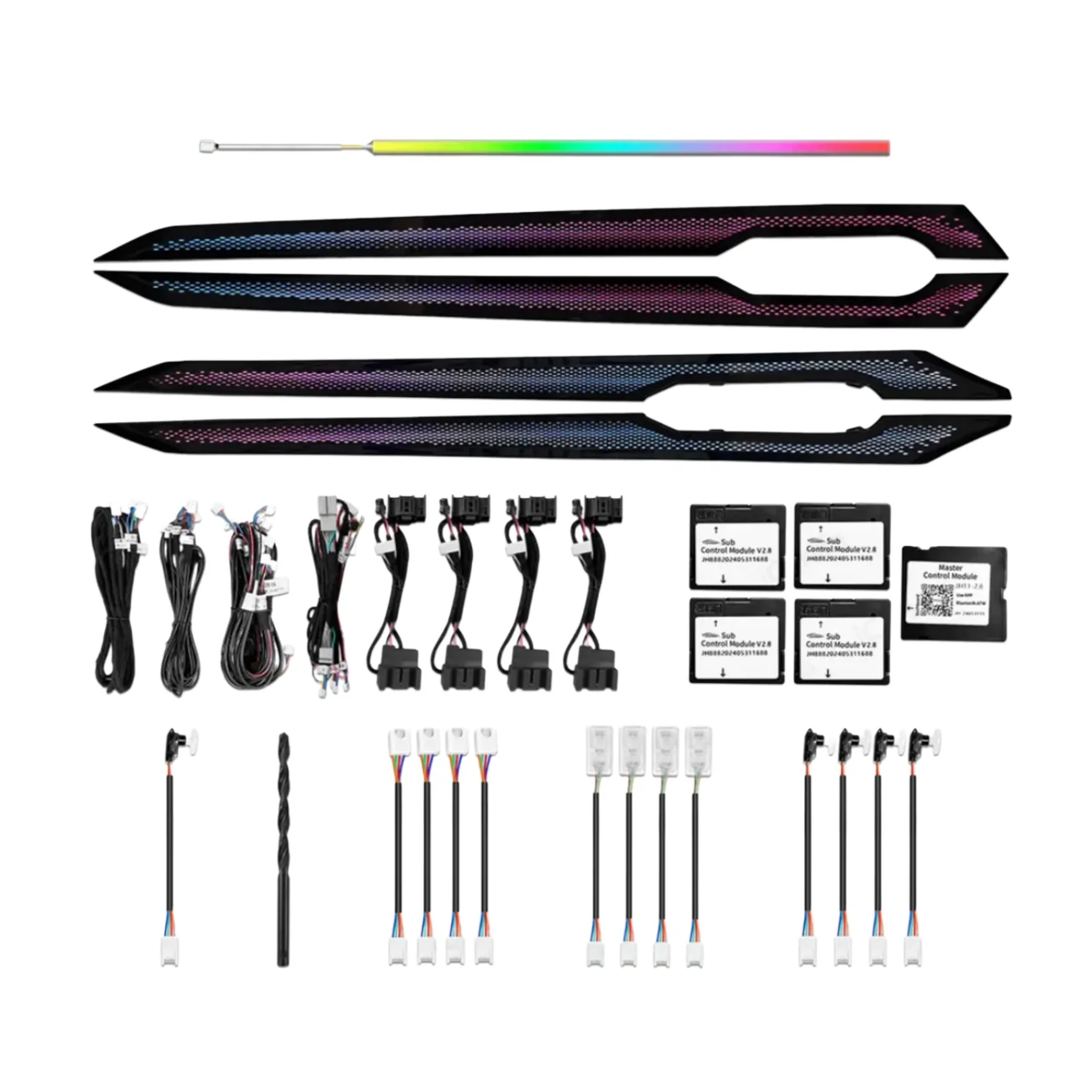 Ambient Light per Volkswagen VW Golf 8, Mk8 (2021+), 64 Colori RGB - Image 5