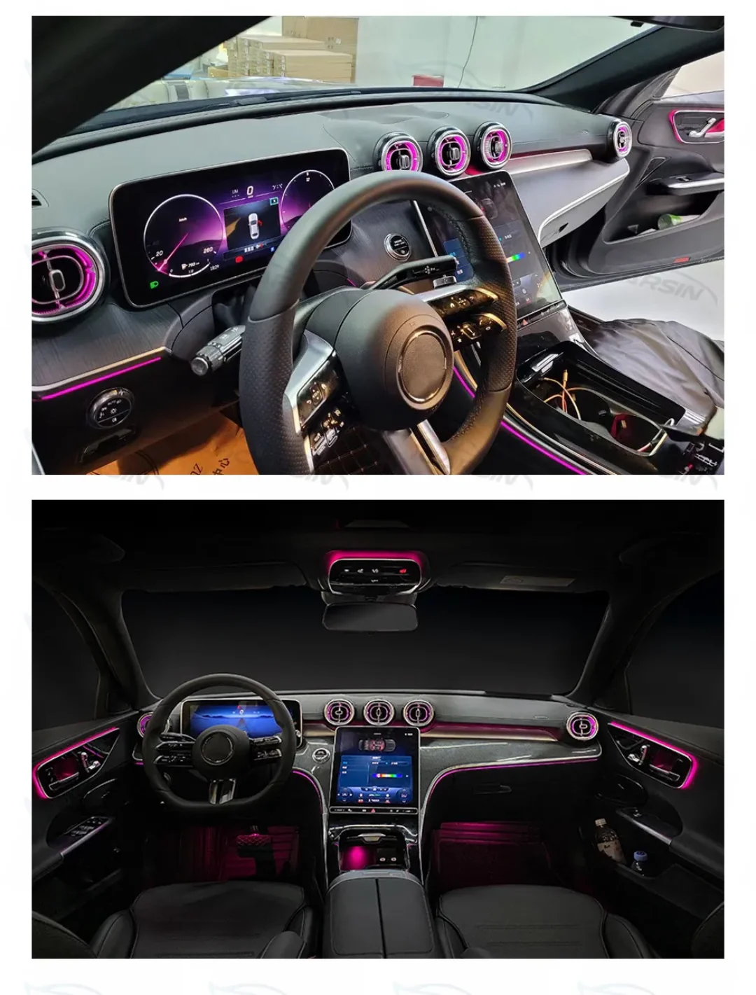 Ambient Light per Mercedes Benz GLC X254, 64 Colori RGB - Image 2