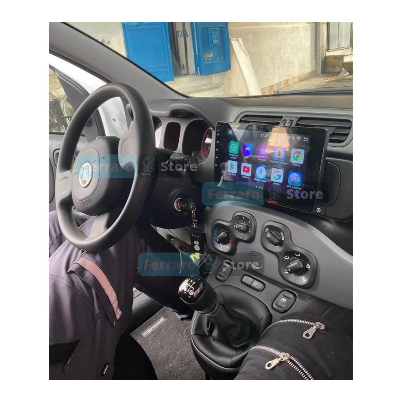 Autoradio per Fiat Panda 3a Serie 1Din 9" | Dal 2013> | Android | Bluetooth | Estraibile | CarPlay | Android Auto | 2/4GB Ram - Image 2