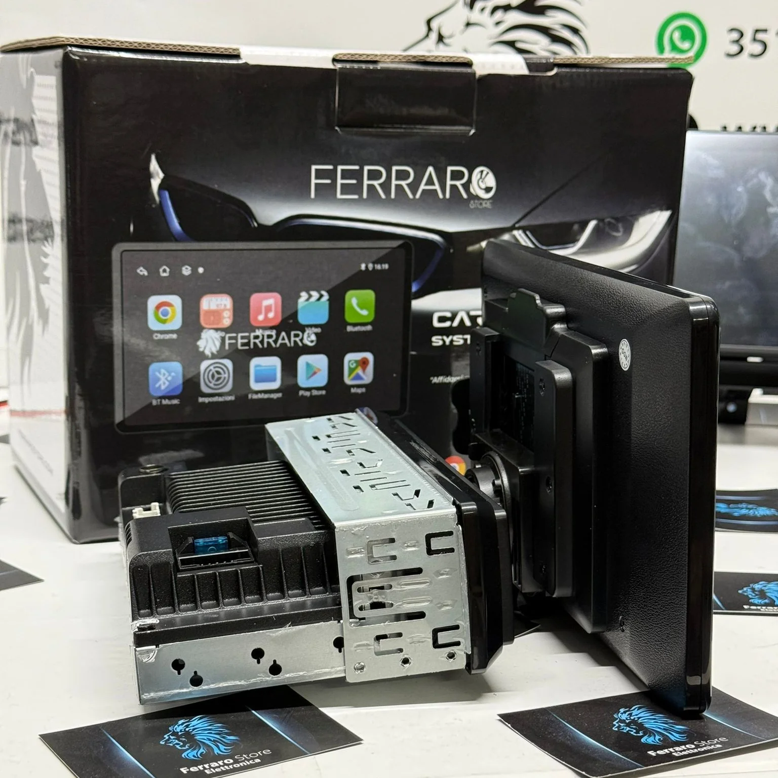 Autoradio per Fiat Panda 3a Serie 1Din 9" | Dal 2013> | Android | Bluetooth | Estraibile | CarPlay | Android Auto | 2/4GB Ram - Image 4