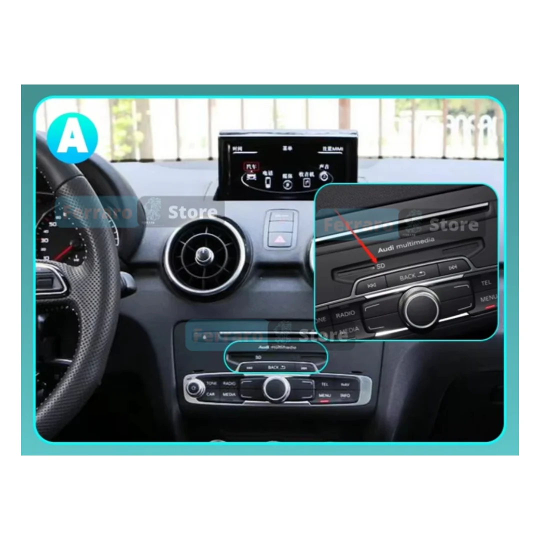 Autoradio per Audi A1/S1 | Q2 | 10.25" | 2012-2020 | Android | Bluetooth | CarPlay | Android Auto | 4/64GB Ram - Image 3
