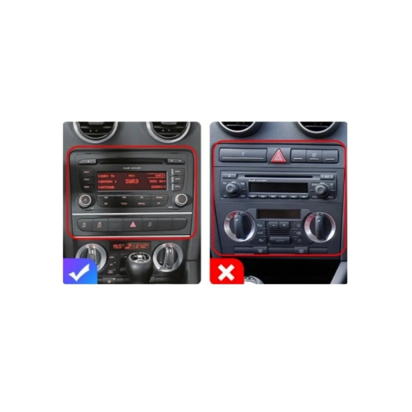 Autoradio per Audi A3 8P 10.35" | 2003-2013 | Android | Bluetooth | CarPlay | Android Auto | 4/64GB Ram - Image 2