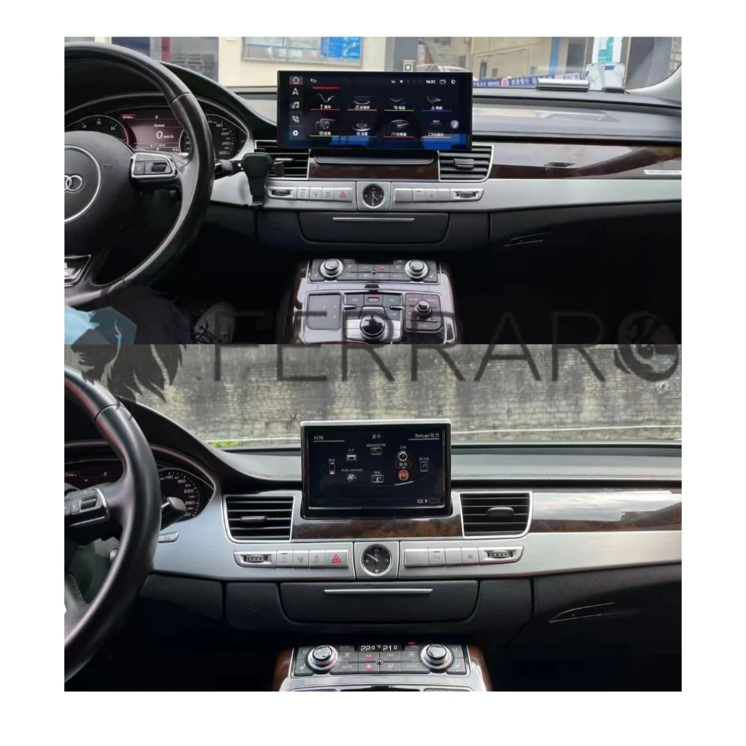 Autoradio per Audi A8 D4, S8 | 12.3" | 2010-2017 | Android | Bluetooth | CarPlay | Android Auto | 4/64GB Ram - Image 3