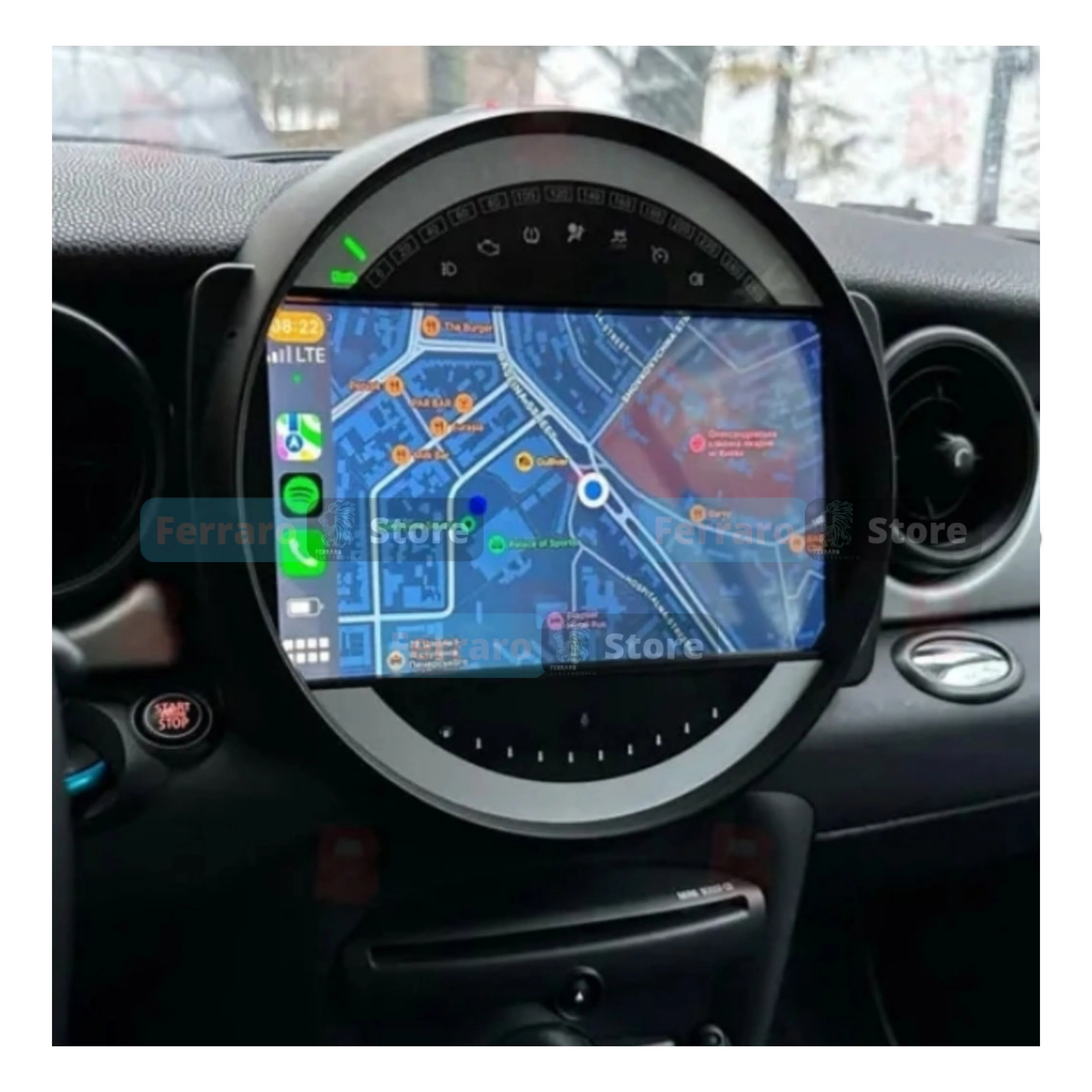 Autoradio per Mini Cooper R51, R56, R57, R58, R60, R61 9" | 2007-2014 | Android | Bluetooth | CarPlay | Android Auto | 2GB/4GB/6GB/8GB Ram - Image 2