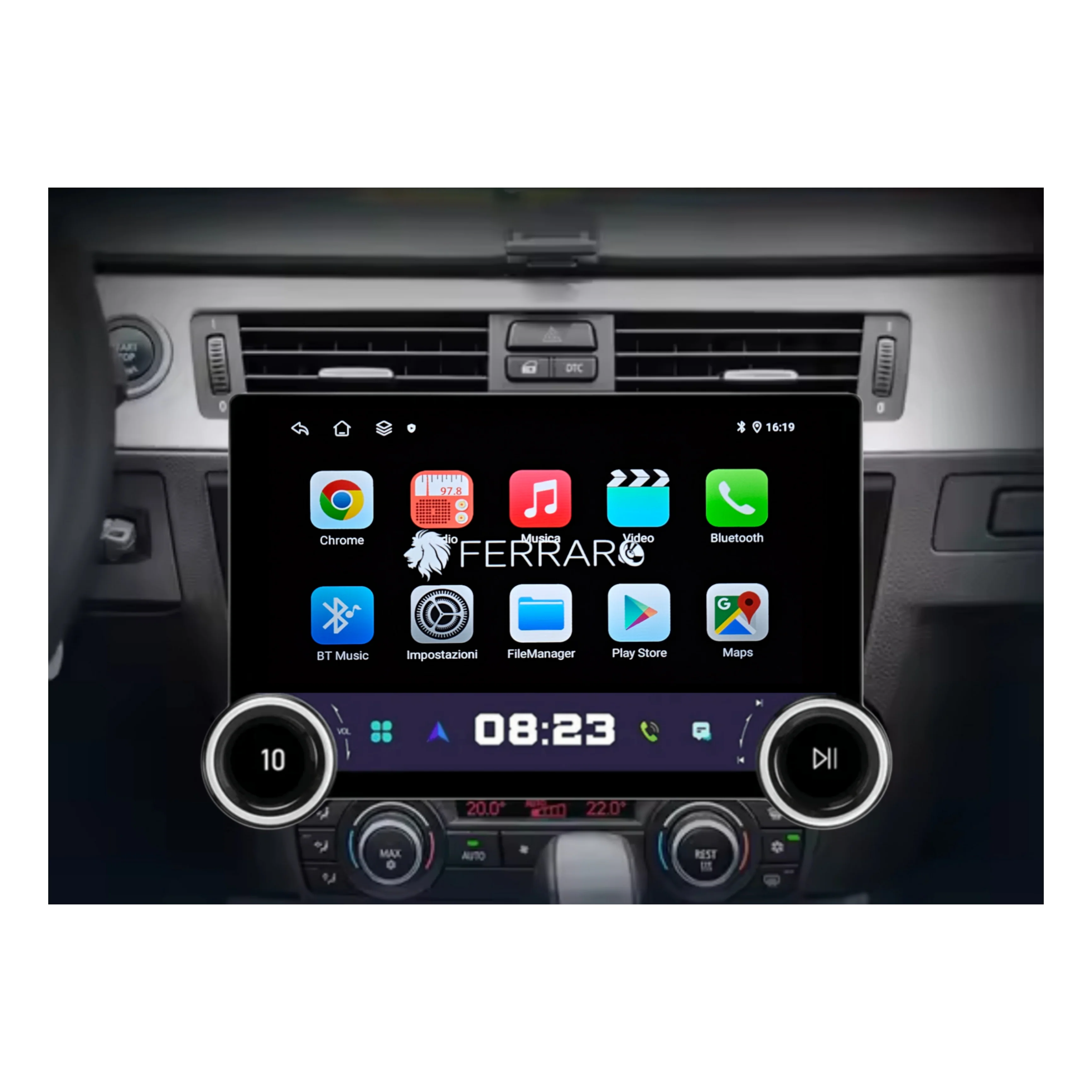 Autoradio per BMW Serie 3 11.8" 2K | E90/E91/E92/E93 | Dal 2005> | Android | Bluetooth | CarPlay | Android Auto | 4/64GB Ram - Image 3