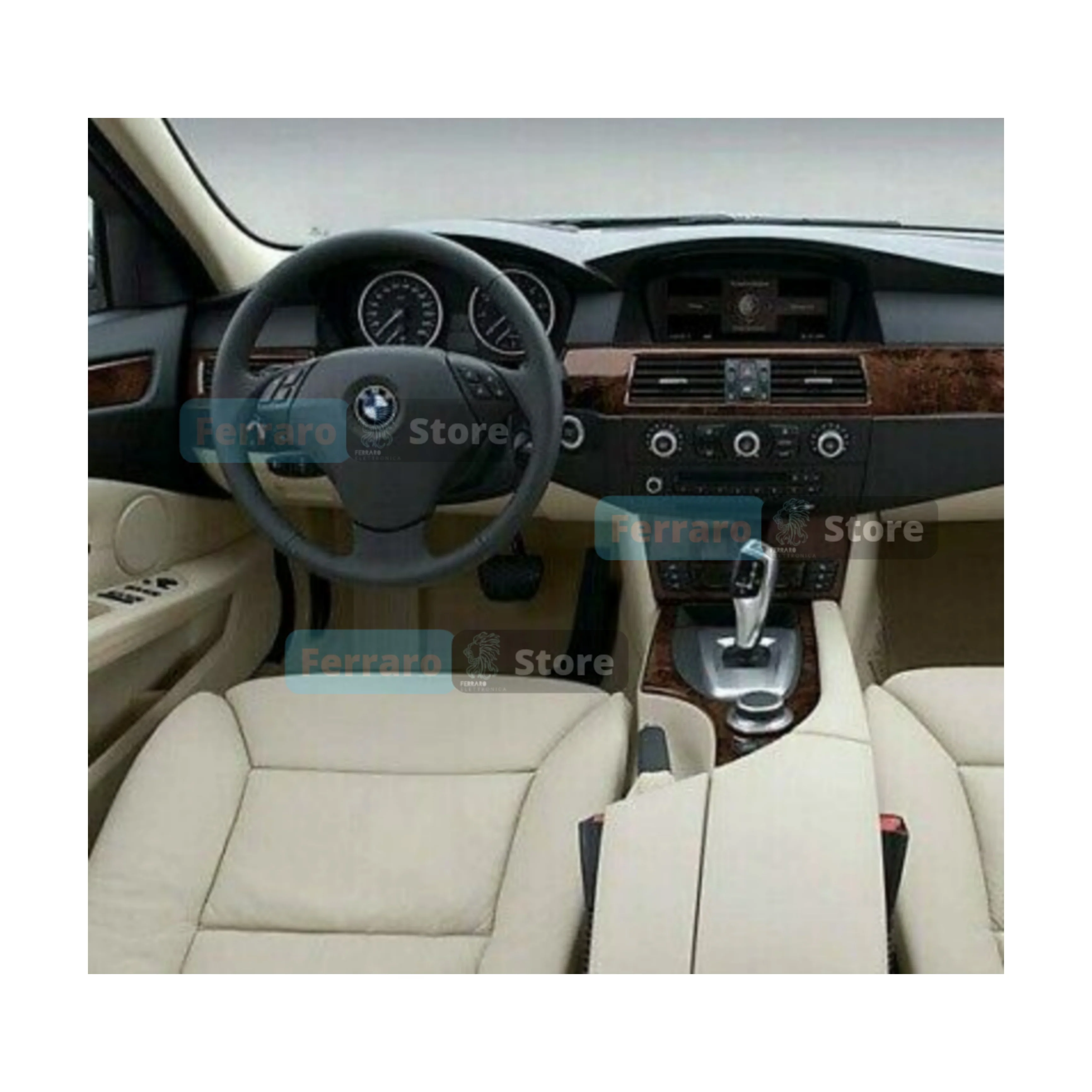 Autoradio per BMW Serie 5 E60 12.3" | 2003-2010 | Android | Bluetooth | CarPlay | Android Auto | 4GB/8GB Ram - Image 2