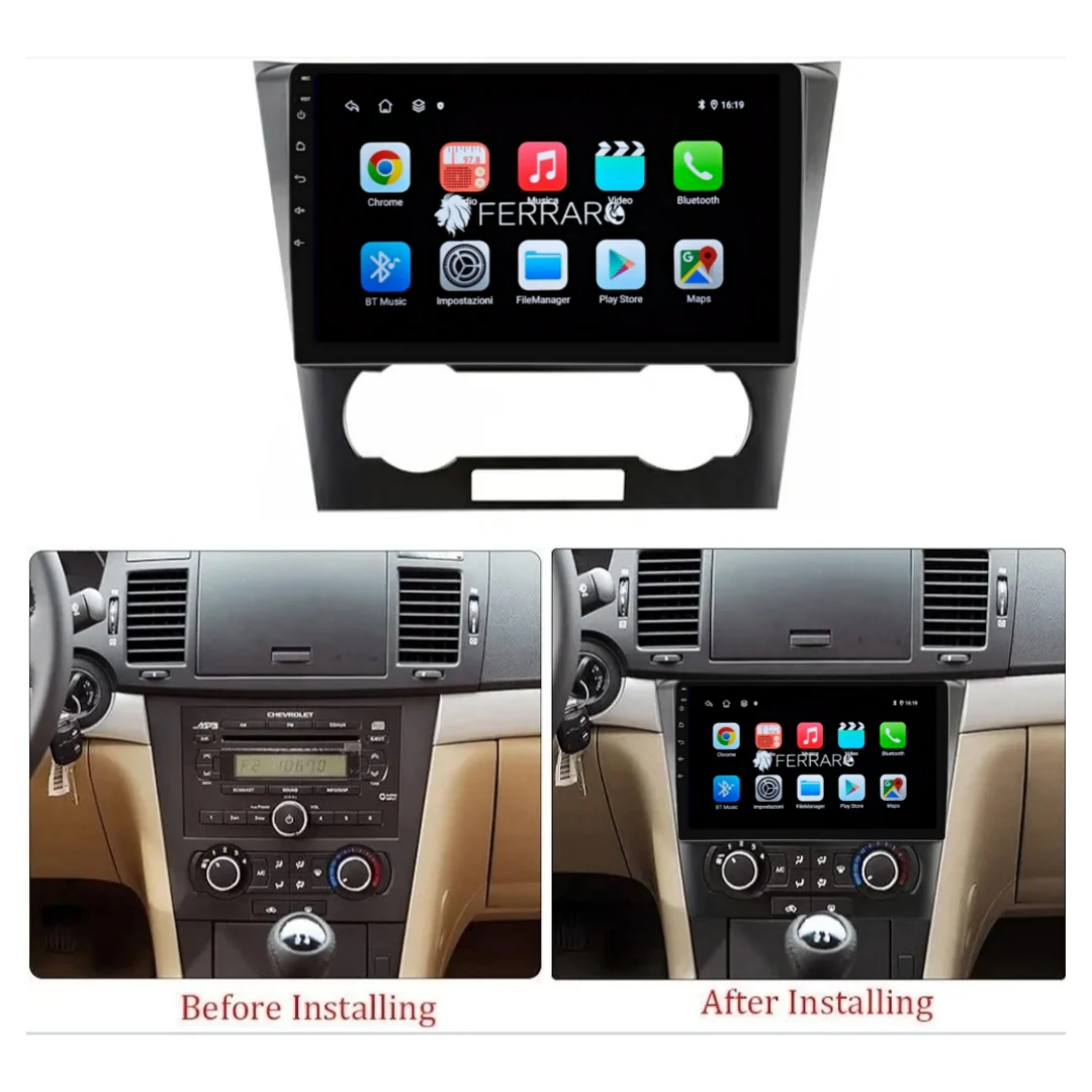 Autoradio per Chrevolet Chevy Epica 9" | 2006-2011 | Android | Bluetooth | CarPlay | Android Auto | 2GB/4GB/6GB/8GB Ram - Image 4