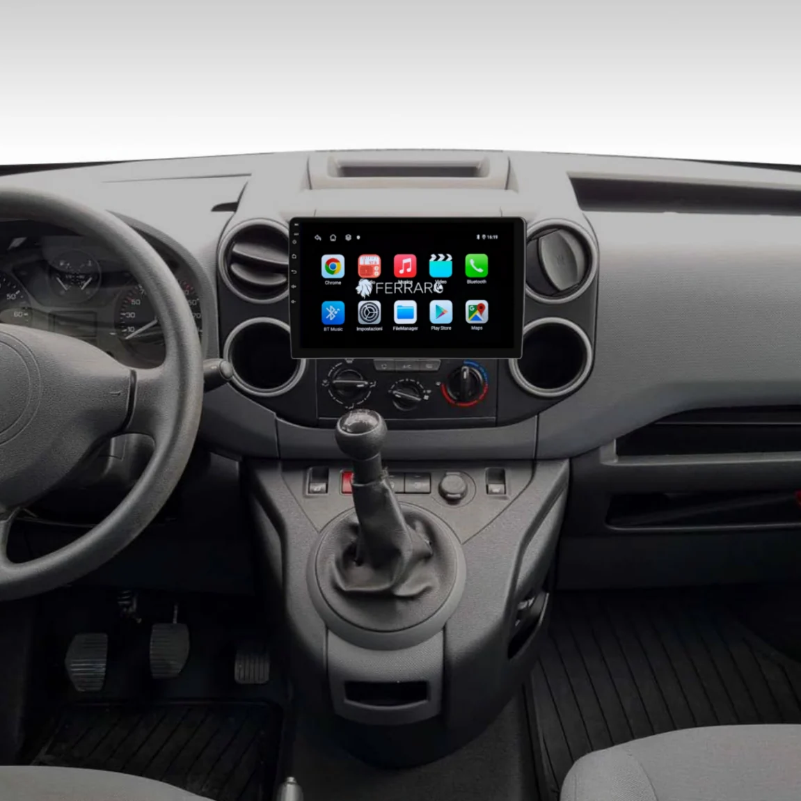 Autoradio per Citroen Berlingo B9 | Peugeot Partner 9" | 2008-2019 | Android | Bluetooth | CarPlay | Android Auto | 2GB/4GB/6GB/8GB Ram - Image 4