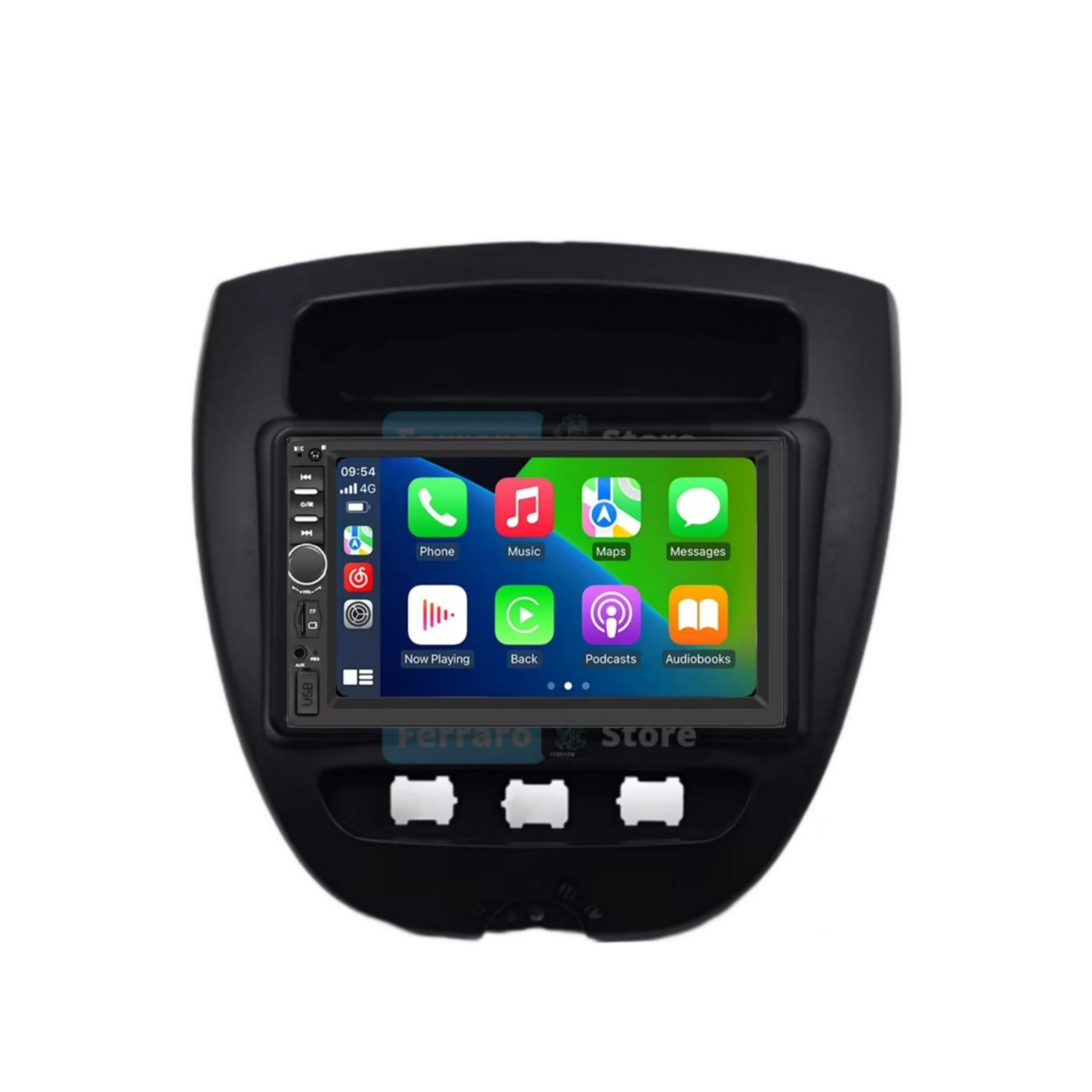 Autoradio per Citroen C1 | Toyota Aygo | Peugeot 107 | 7" |  2005-2014 | Bluetooth | Radio | USB | CarPlay | Android Auto
