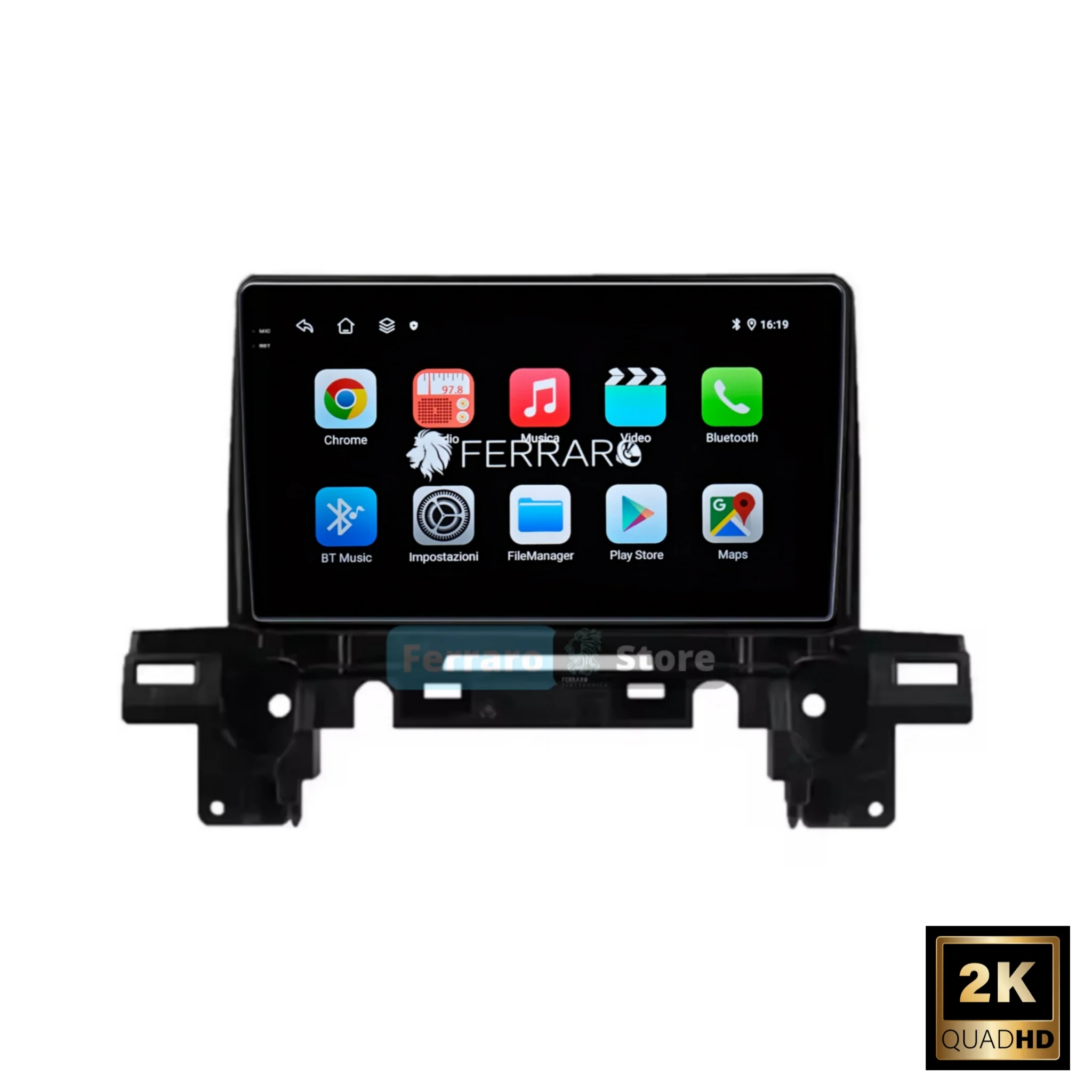 Autoradio per CX5 | CX-5 | CX 5 KF 9" 2K | 2017-2025 | Android | Bluetooth | CarPlay | Android Auto | 12/256GB Ram