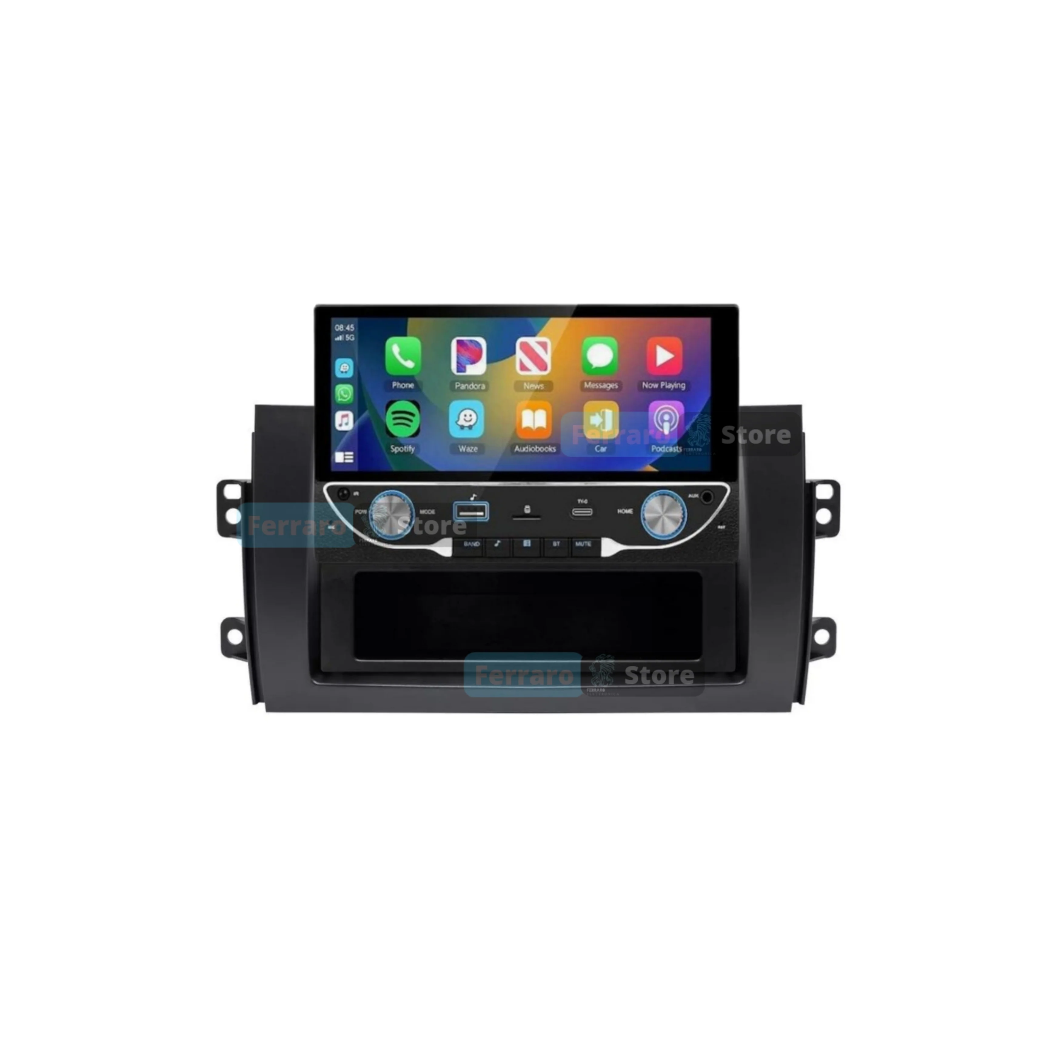 Autoradio per Fiat Sedici | Suzuki SX4 6.8" | 2006-2015 | Bluetooth | Radio | USB | CarPlay | Android Auto