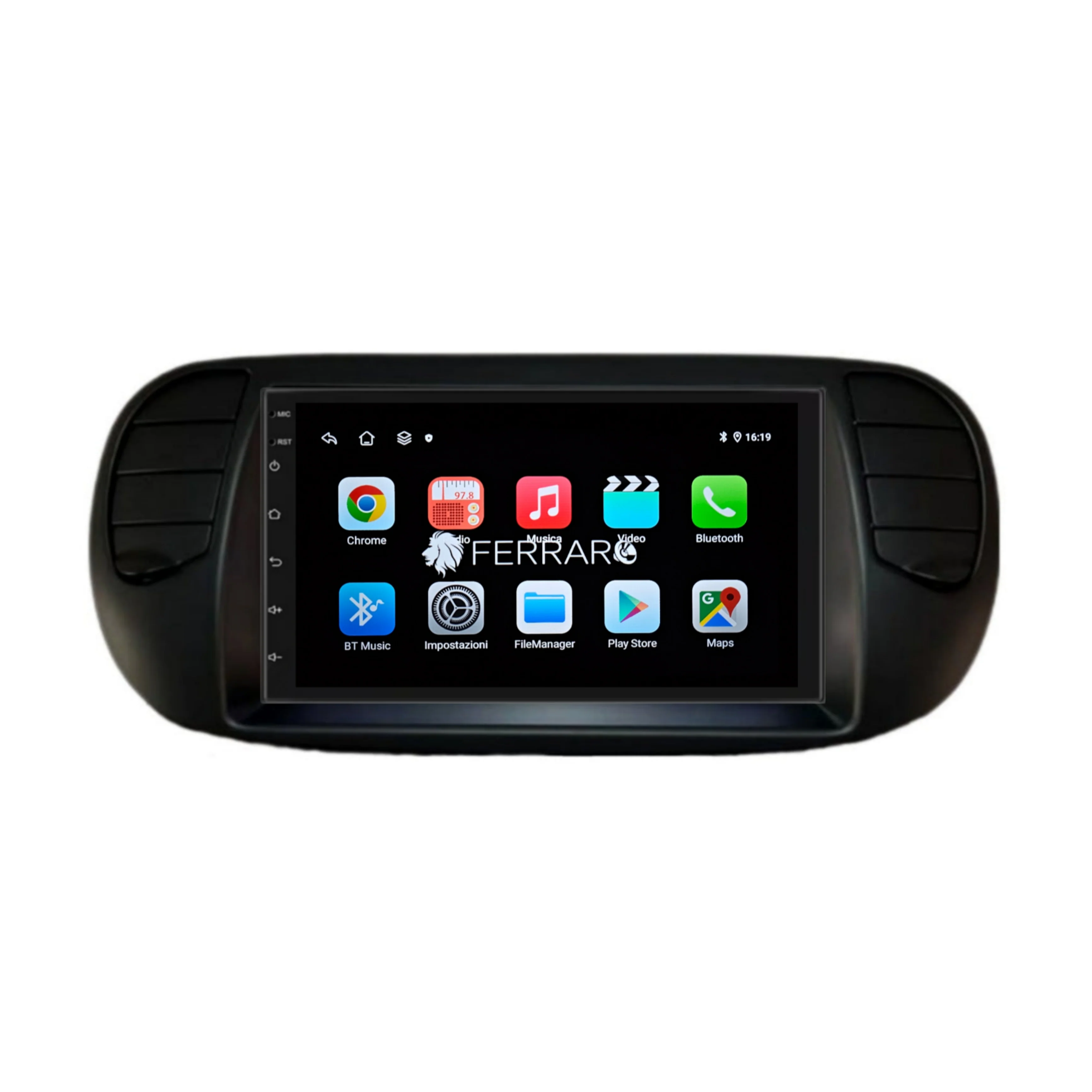 Autoradio per Fiat 500s 7" | 2007-2014 | Android | Bluetooth | CarPlay | Android Auto | 2GB/4GB/6GB/8GB Ram - Image 2