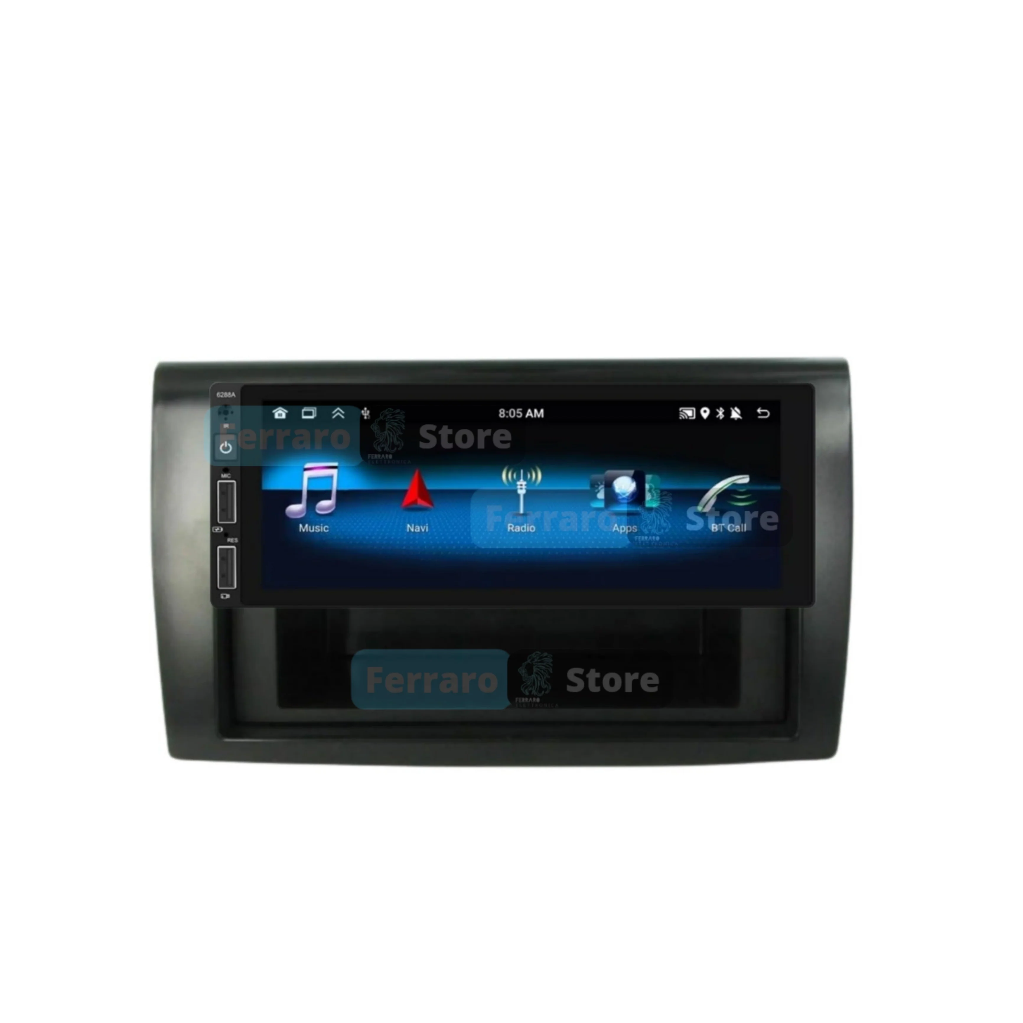 Autoradio per Fiat Bravo 6.9" | 2007-2014 | Android | Bluetooth | CarPlay | Android Auto | 2/32GB Ram