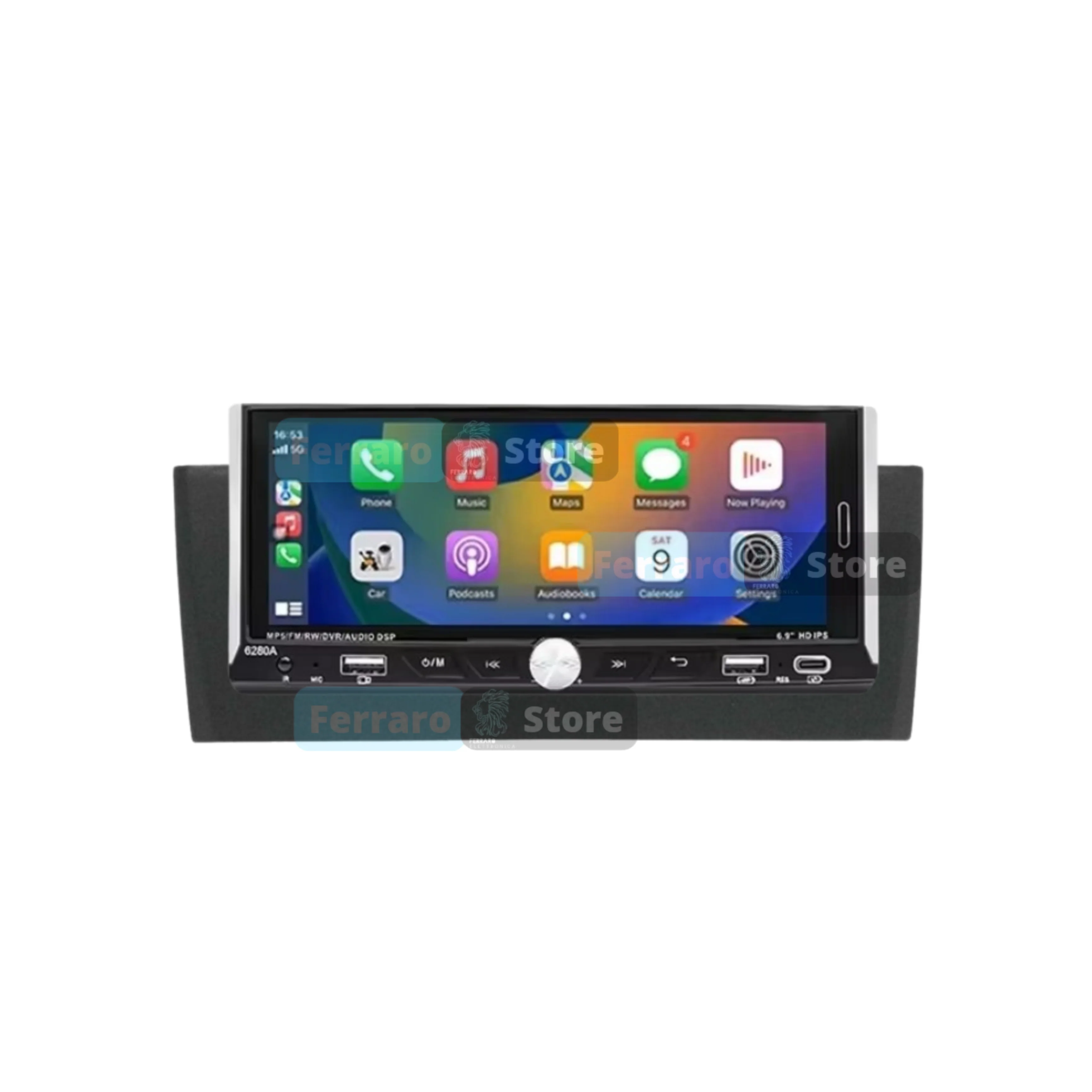 Autoradio per Fiat Grande Punto 6.9" | 2005-2009 | Android | Bluetooth | CarPlay | Android Auto | 2/32GB Ram - Image 2