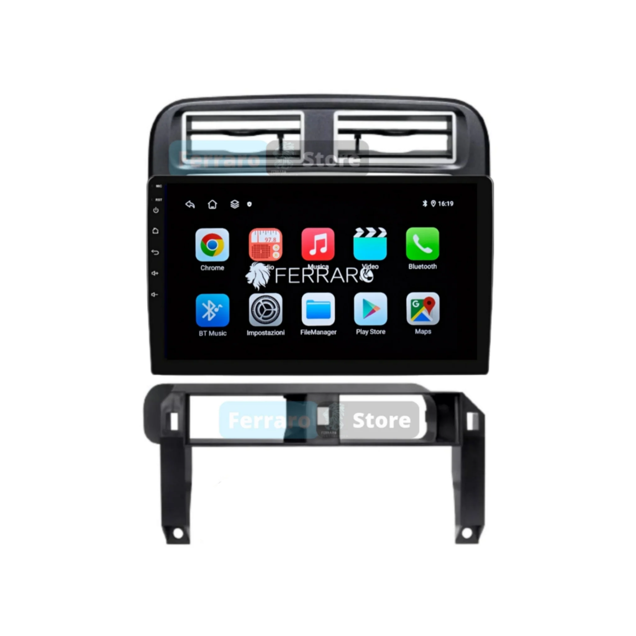 Autoradio per Fiat Grande Punto 9" | 2005-2009 | Android | Bluetooth | CarPlay | Android Auto | 2GB/4GB/6GB/8GB Ram - Image 2