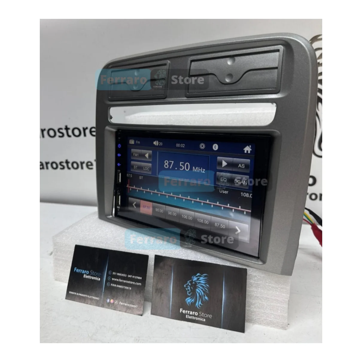 Autoradio per Fiat Grande Punto 7" | 2005-2009 | Bluetooth | Radio | USB | CarPlay + Android Auto - Image 4