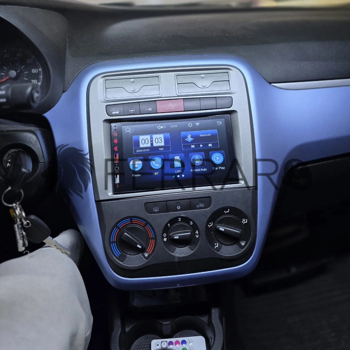 Autoradio per Fiat Grande Punto 7" | 2005-2009 | Bluetooth | Radio | USB | CarPlay + Android Auto - Image 6