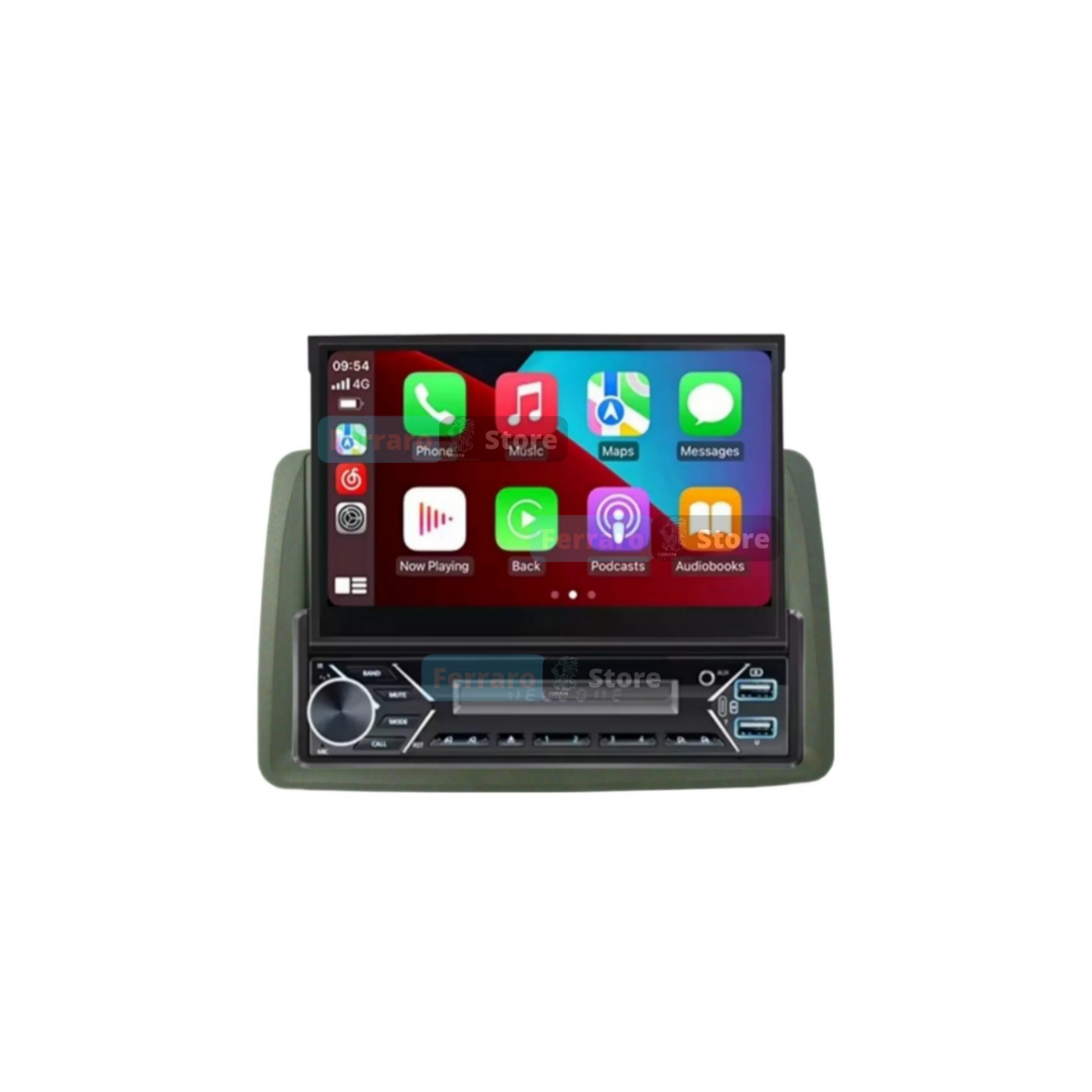 Autoradio per Fiat Panda 2a Serie 7" (2003-2013) Android, Bluetooth, Motorizzato, CarPlay, Android Auto, 2/32GB Ram