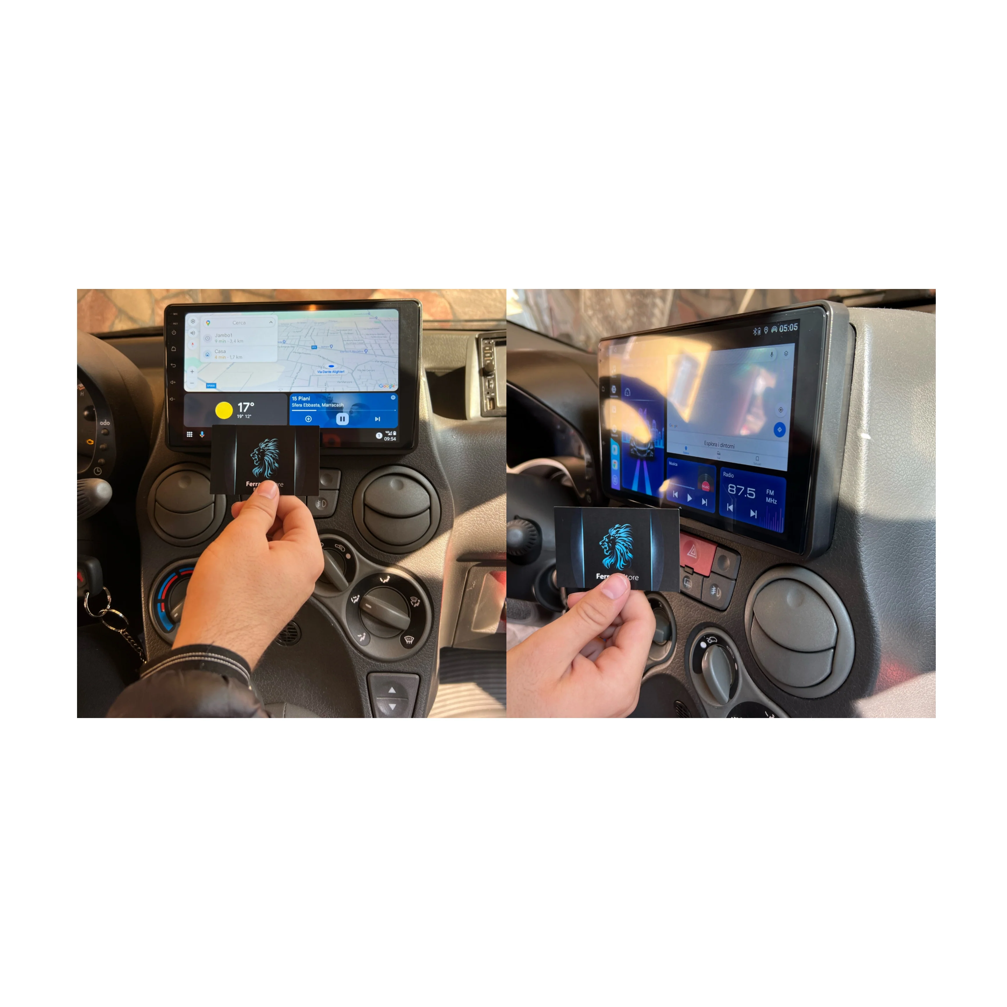 Autoradio per Fiat Panda 2a Serie 9" (2003-2013) Android, Bluetooth, CarPlay, Android Auto, 2GB/4GB/6GB/8GB Ram - Image 2