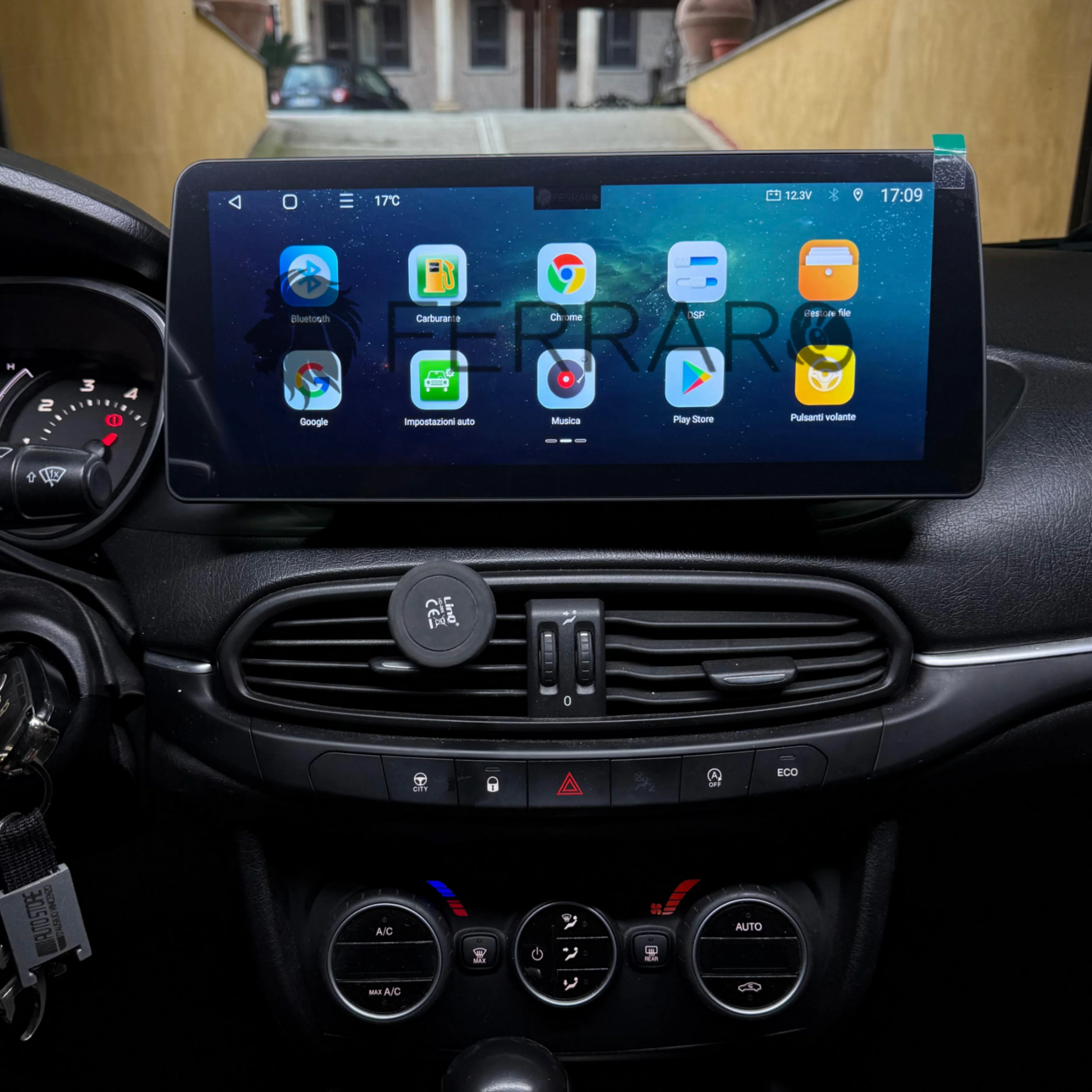 Autoradio per Fiat Tipo 12.3" | Dal 2016 in Poi | Android | Bluetooth | CarPlay | Android Auto | 4/64GB Ram - Image 5