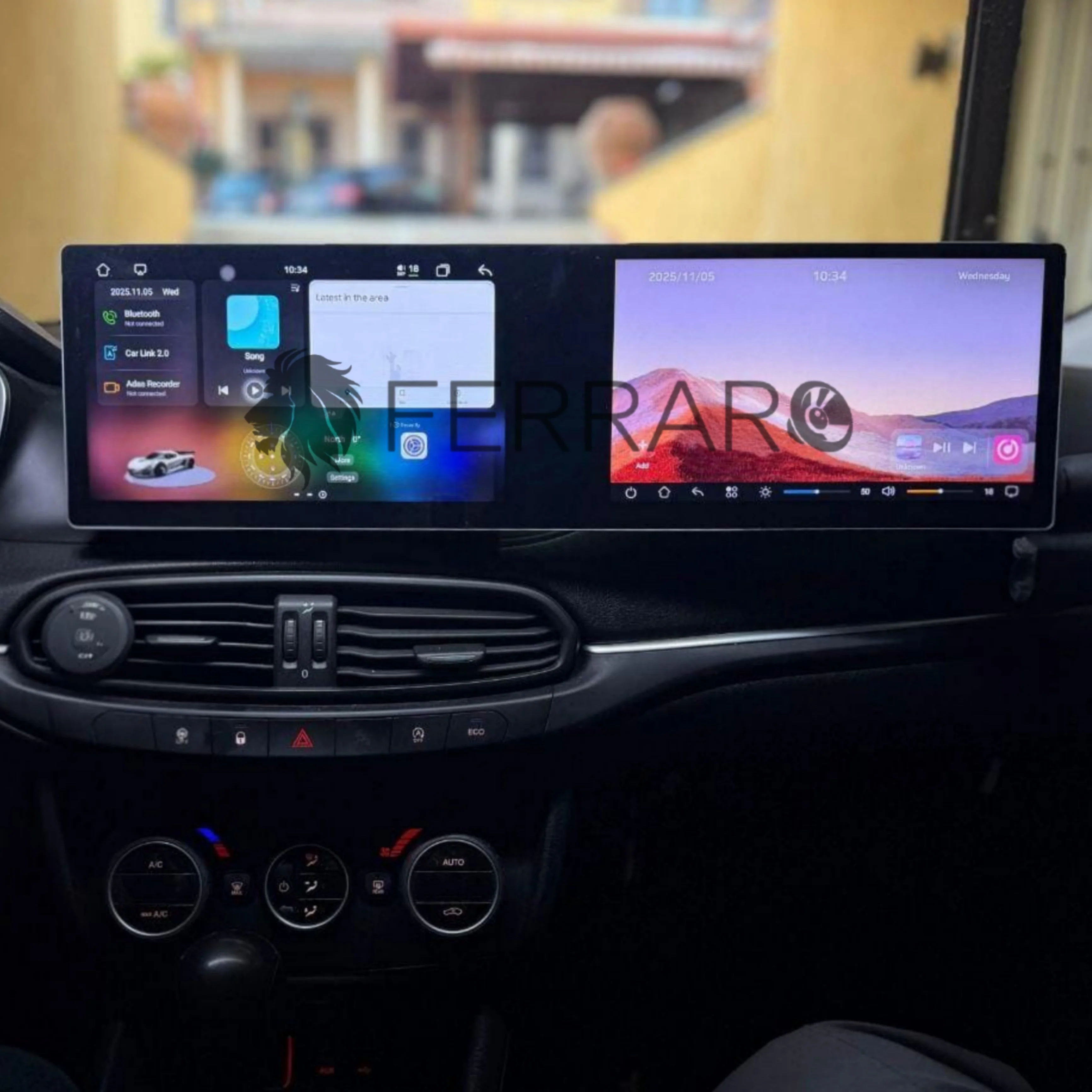 Autoradio per Fiat Tipo 10" + 10" | Dal 2016 in Poi | Android | Bluetooth | CarPlay | Android Auto | 8/256GB Ram - Image 2