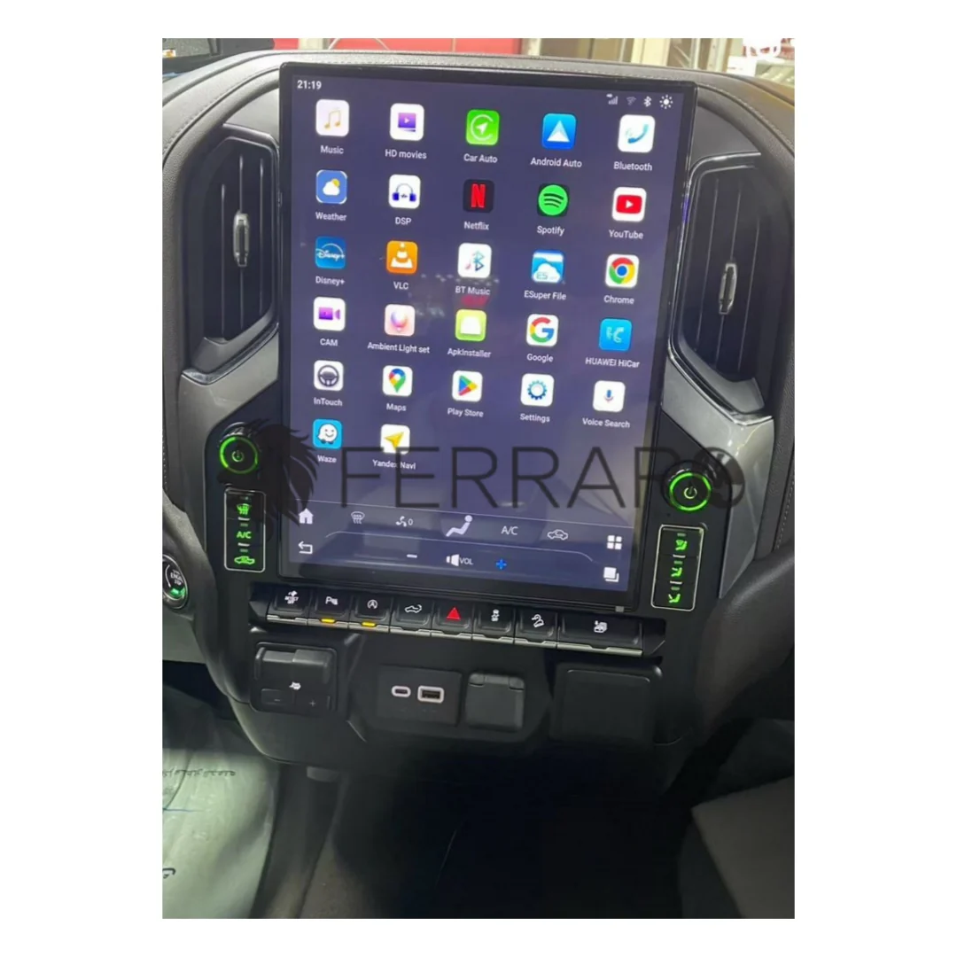 Autoradio per GMC Sierra | Chrevolet Silverado 15.6" 2K | 2019-2020 | Android | Bluetooth | CarPlay | Android Auto | 8/128GB Ram - Image 2