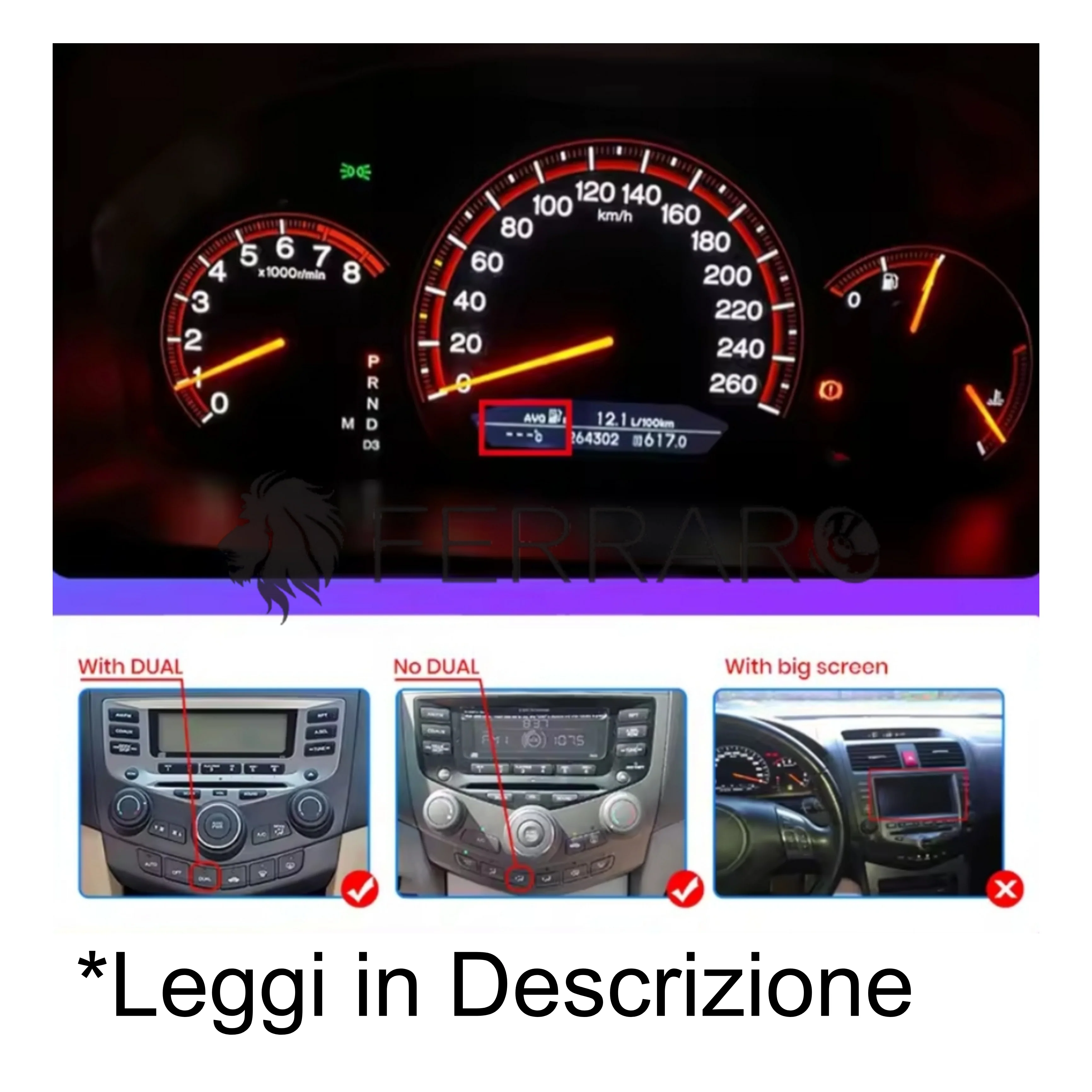 Autoradio per Honda Accord 7 9" | 2002-2007 | Android | Bluetooth | CarPlay | Android Auto | 2GB/4GB/6GB/8GB Ram - Image 4