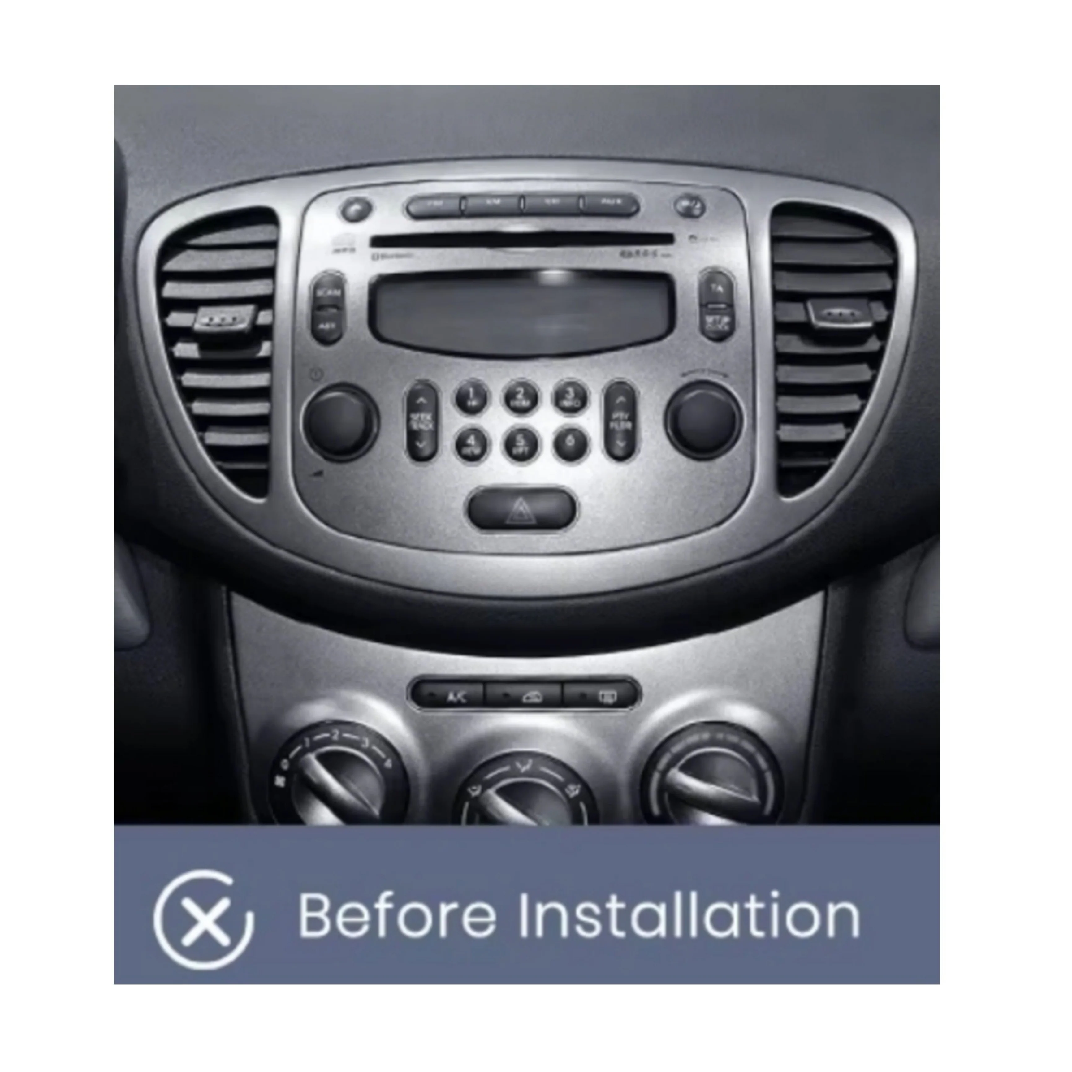 Autoradio per Hyundai i10 9" | 2007-2013 | Android | Bluetooth | CarPlay | Android Auto | 2GB/4GB/6GB/8GB Ram - Image 2